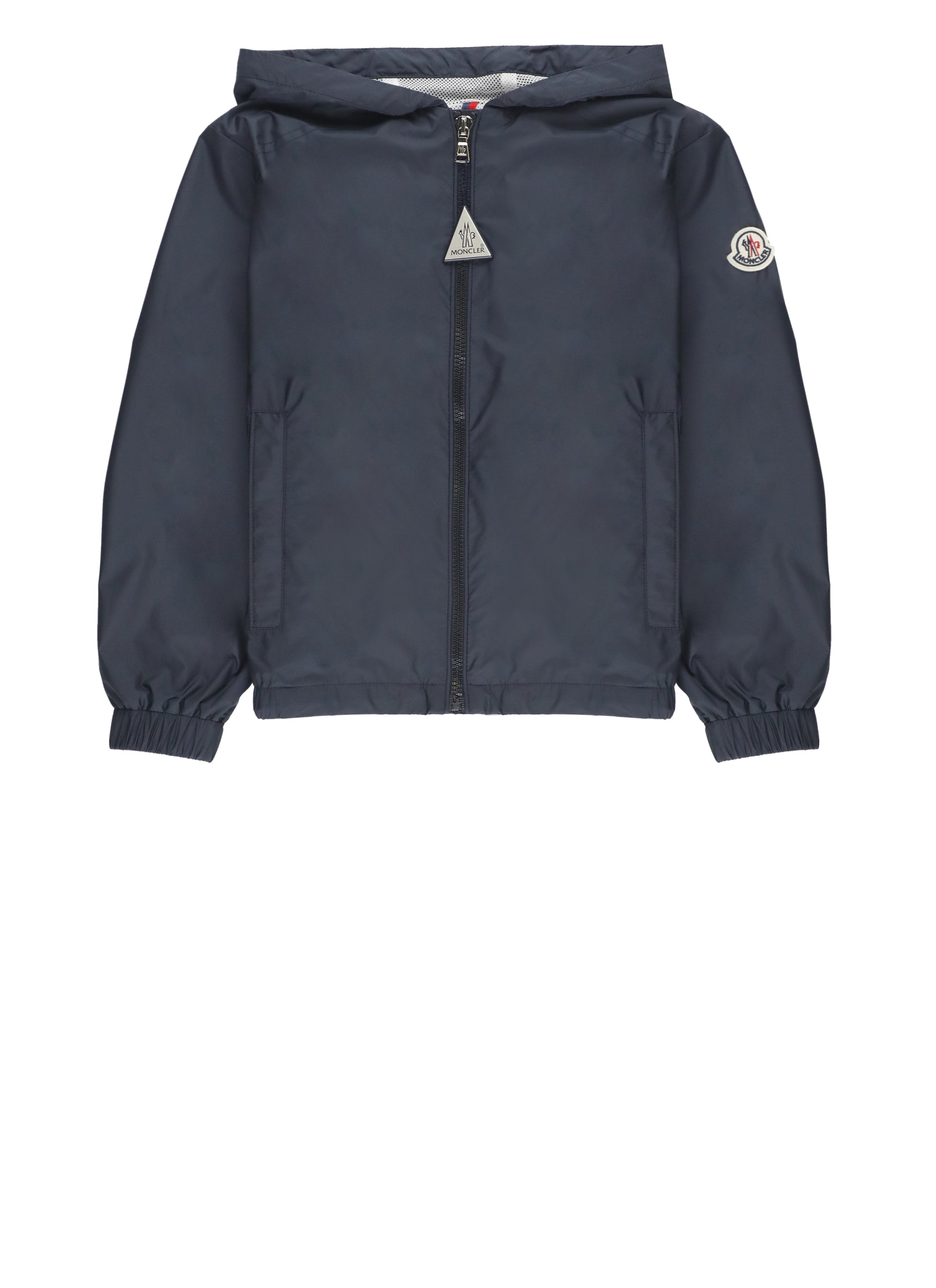 Moncler Kids Coats Blue Polyester Fabric 2: Polyamide