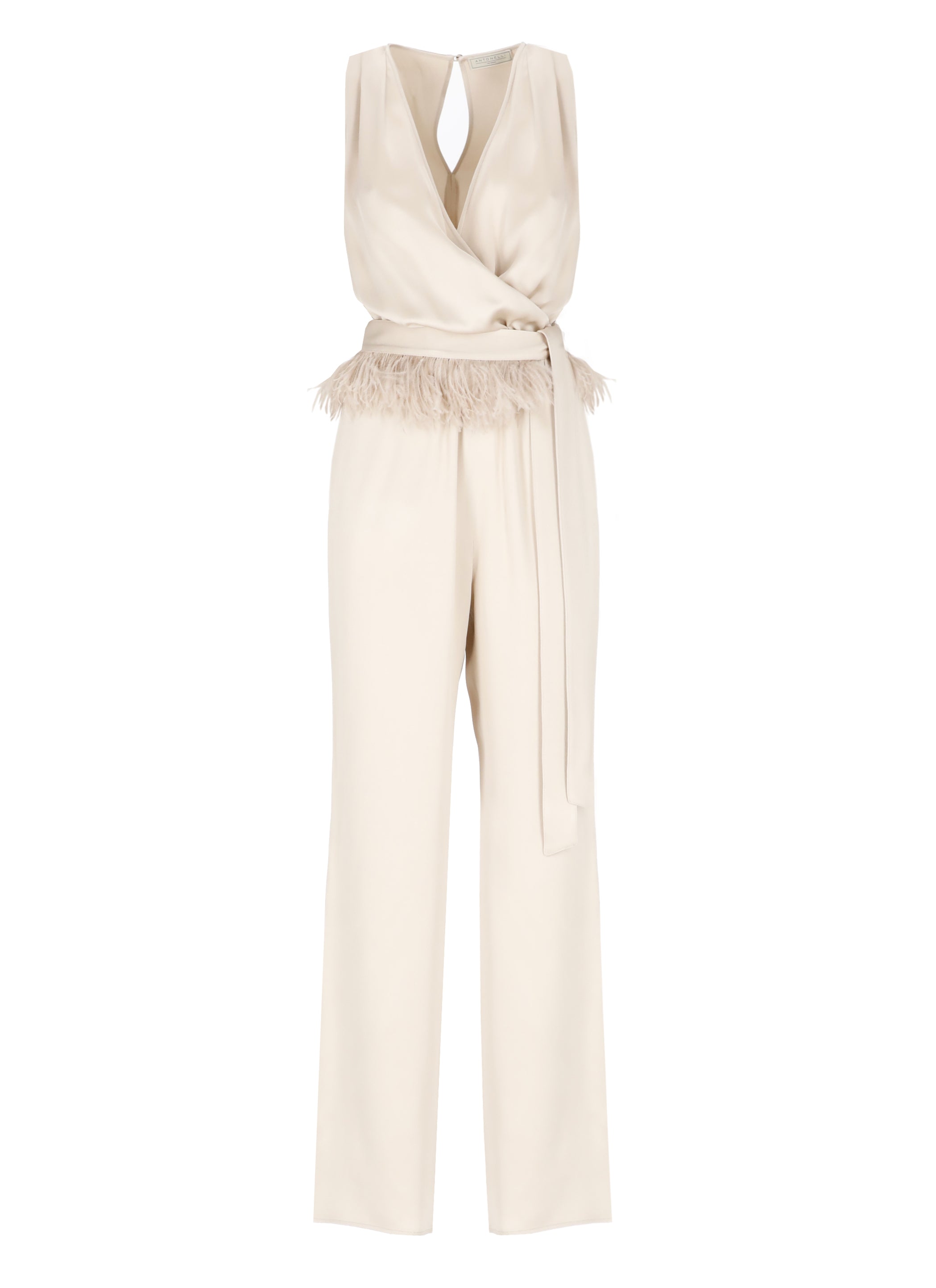 Antonelli Firenze Dresses Beige Acetate Viscose
