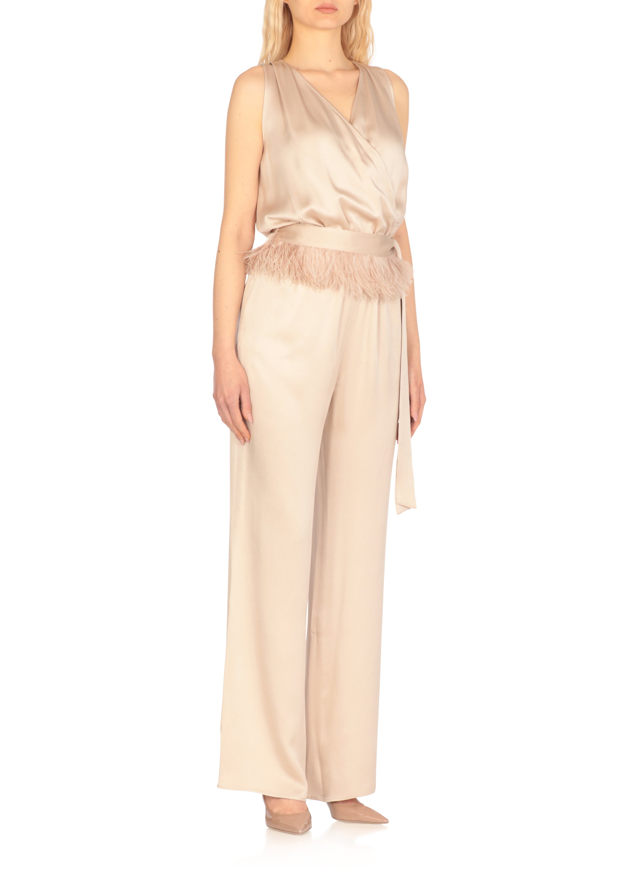 Antonelli Firenze Dresses Beige Acetate Viscose