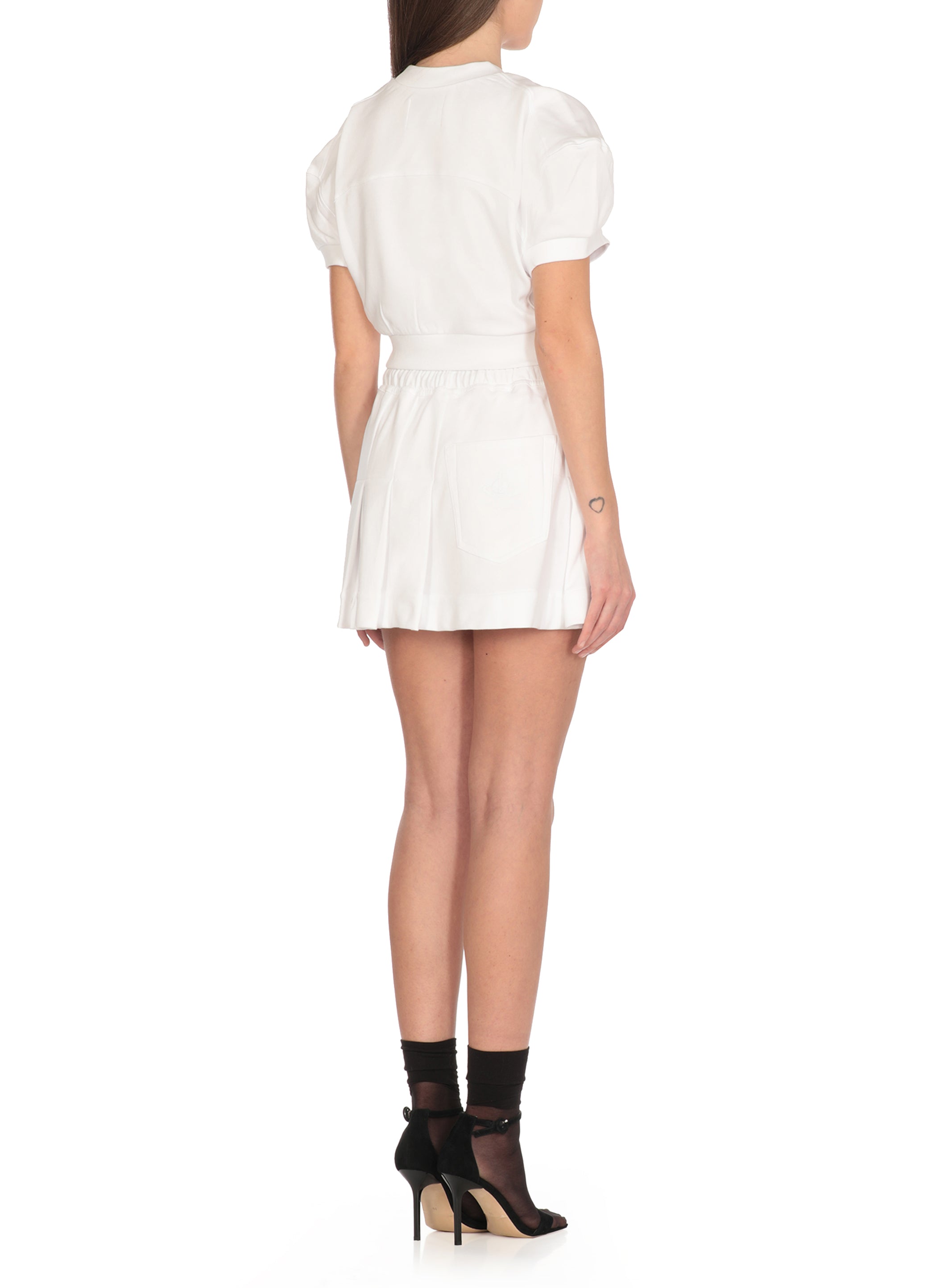 Vivienne Westwood Top White Cotton Elastane