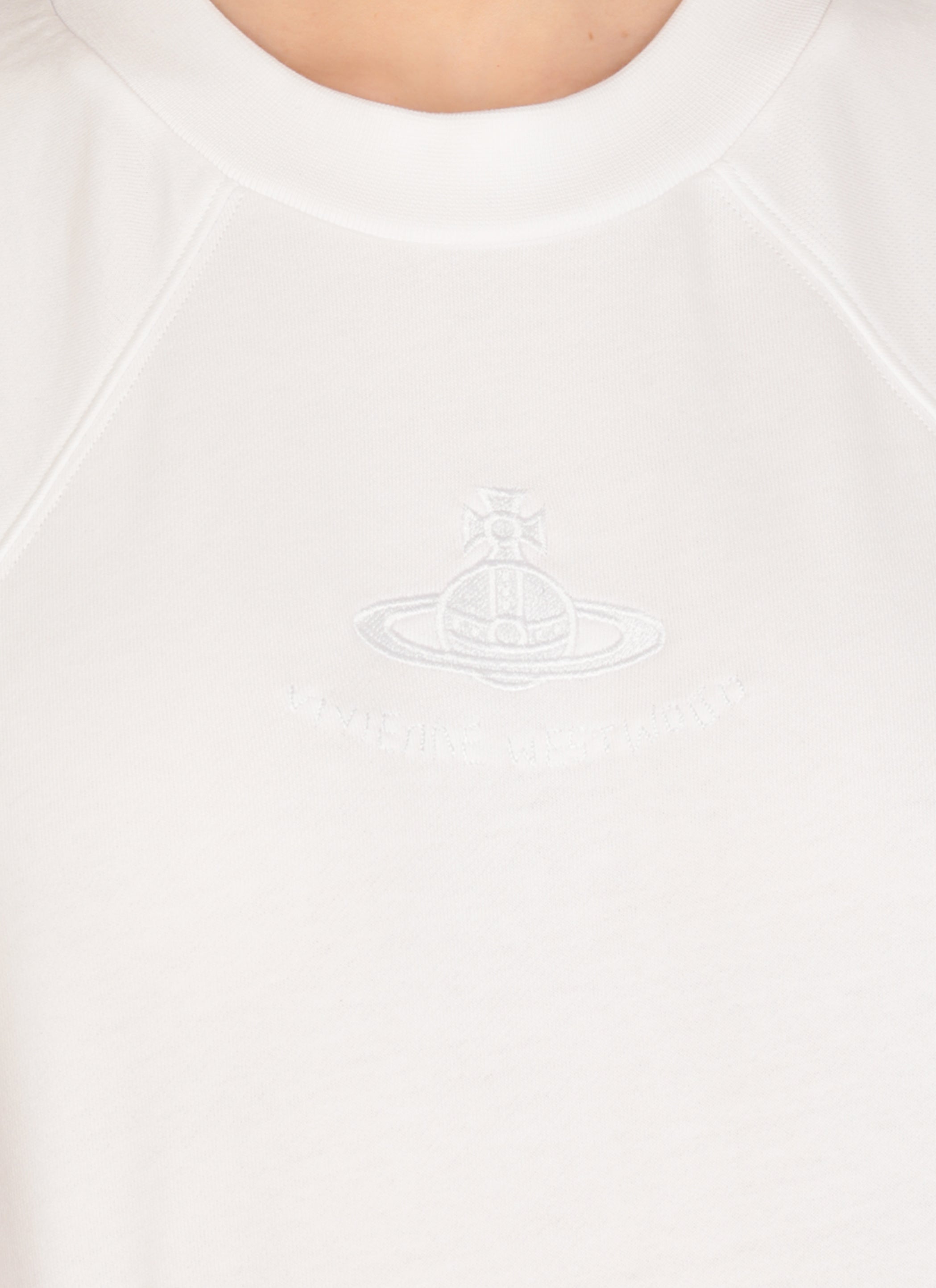 Vivienne Westwood Top White Cotton Elastane
