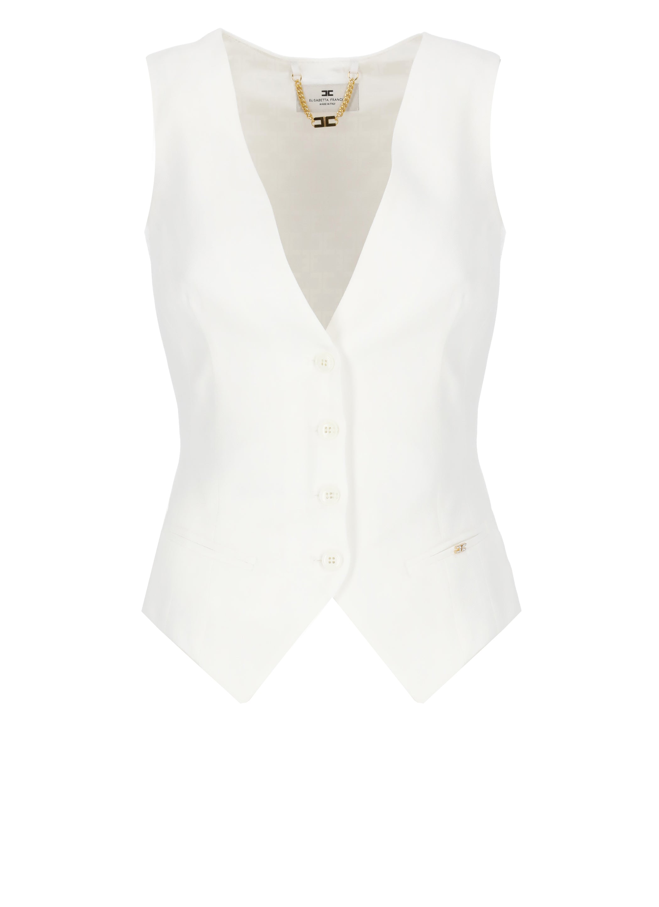 Elisabetta Franchi Sweaters Ivory