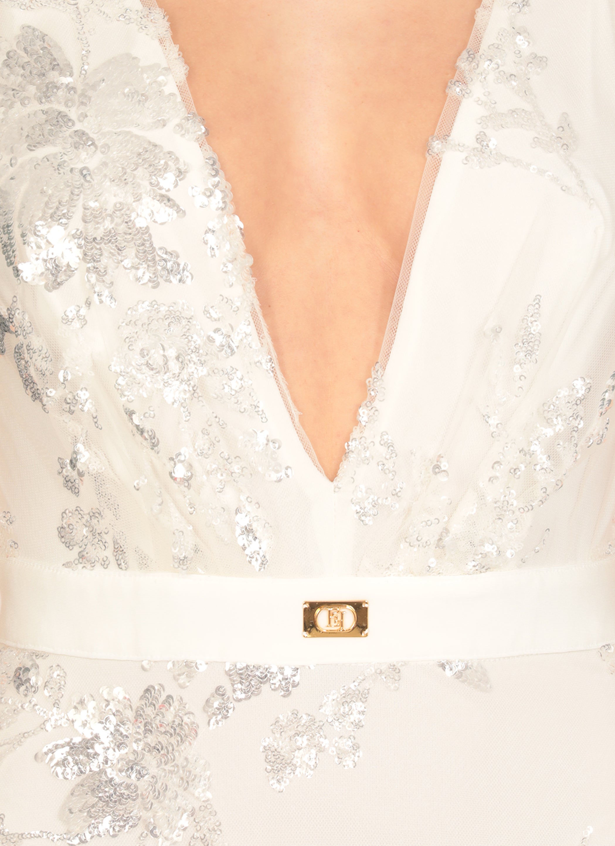 Elisabetta Franchi Dresses Ivory