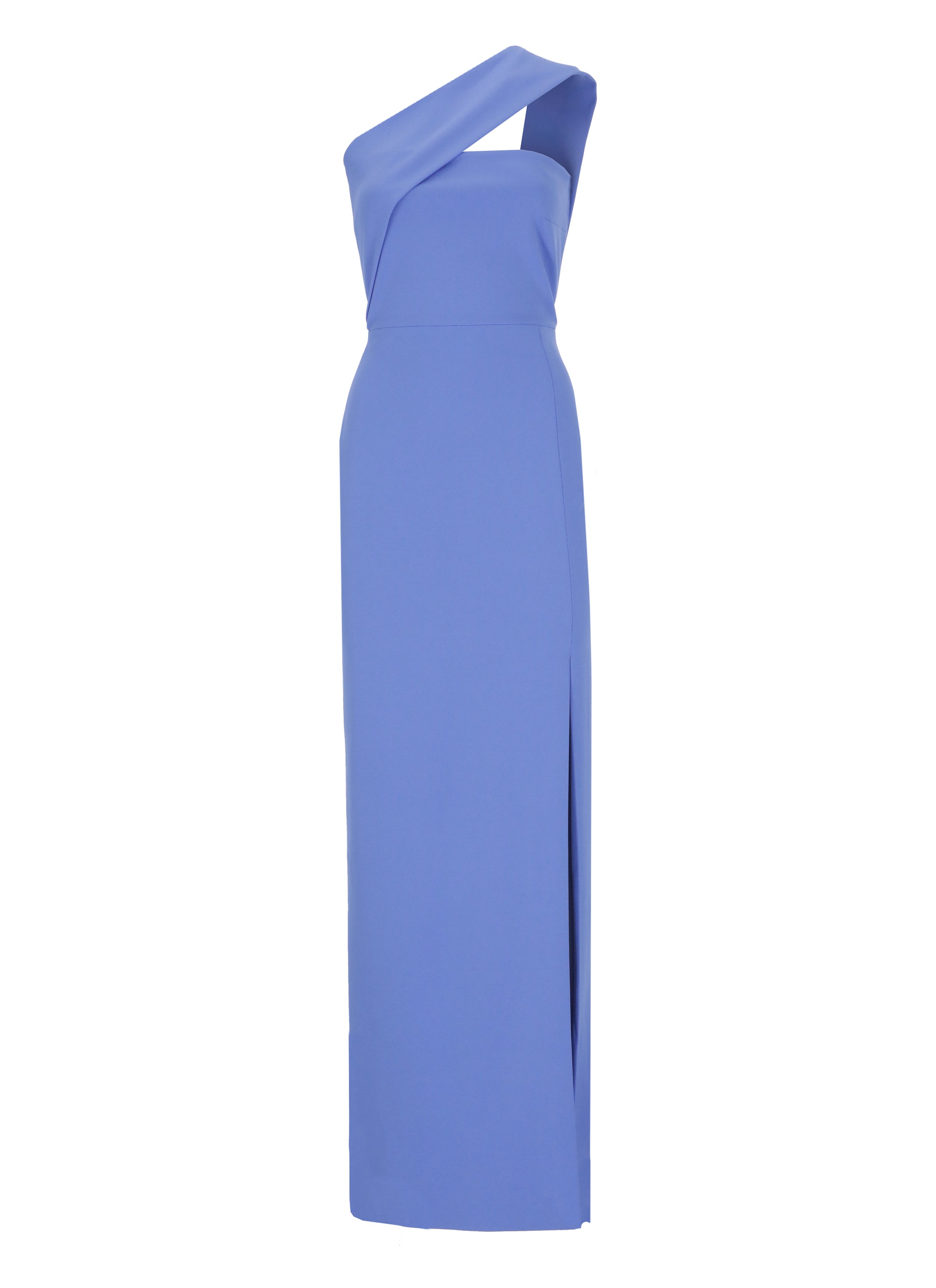 Solace London Dresses Blue Polyester Elastane