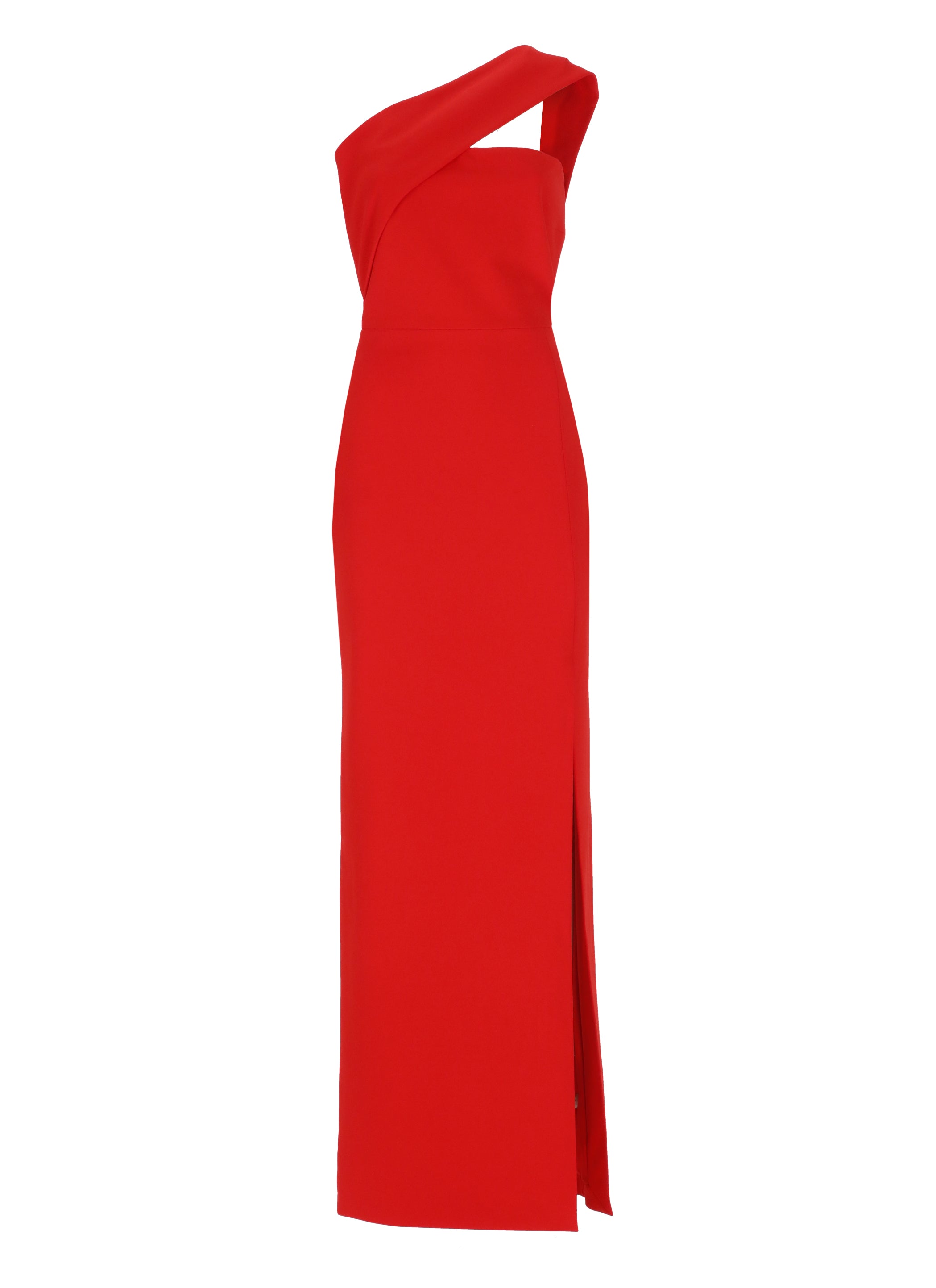 Solace London Dresses Red Polyester Elastane