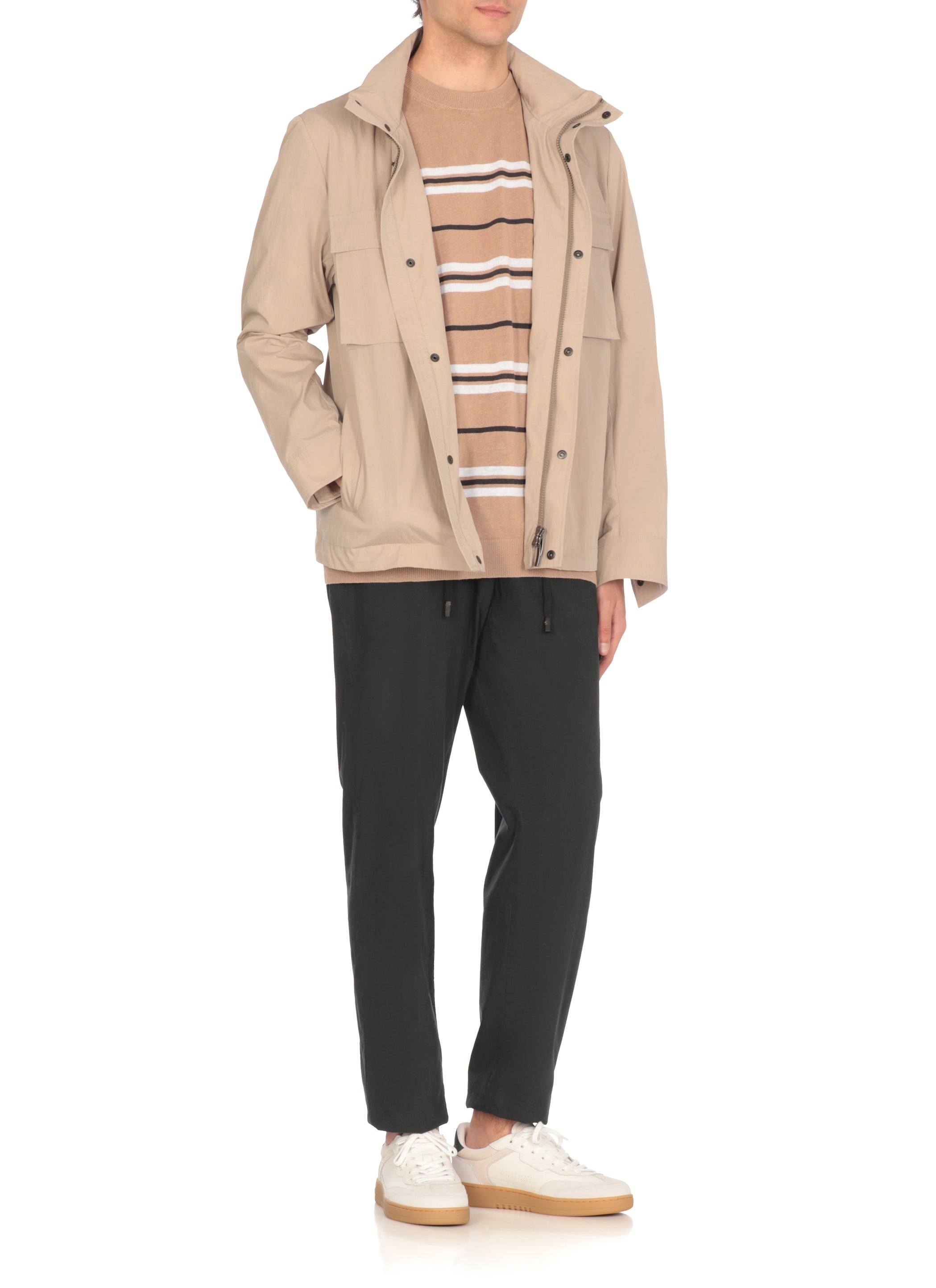 Peserico Coats Beige