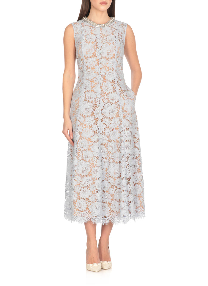 Self Portrait Dresses Light Blue