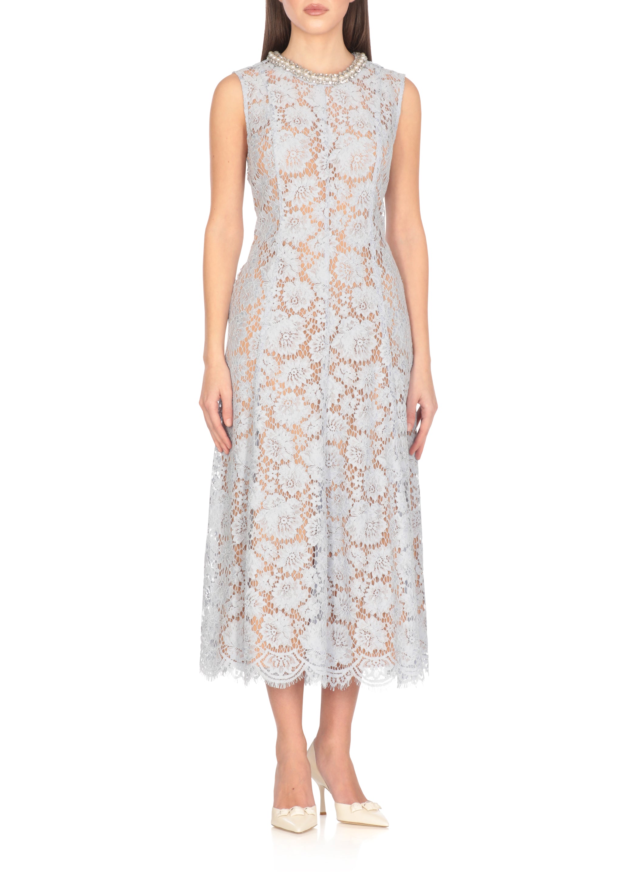Self Portrait Dresses Light Blue