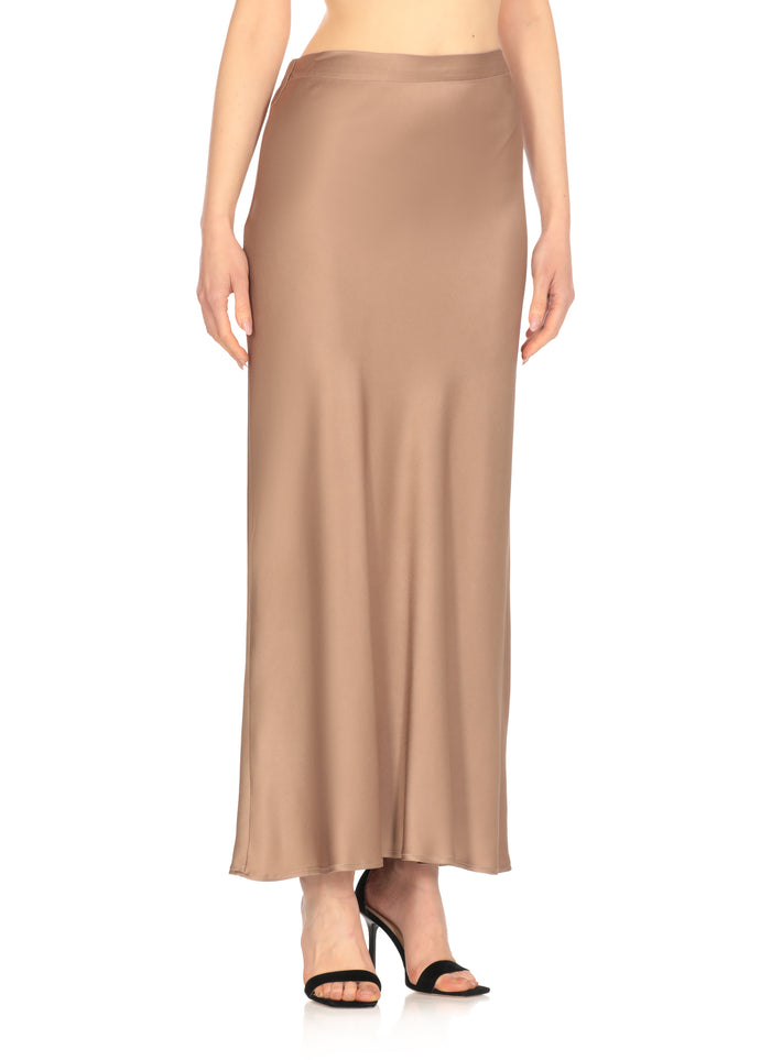 Antonelli Firenze Skirts Brown Acetate Viscose