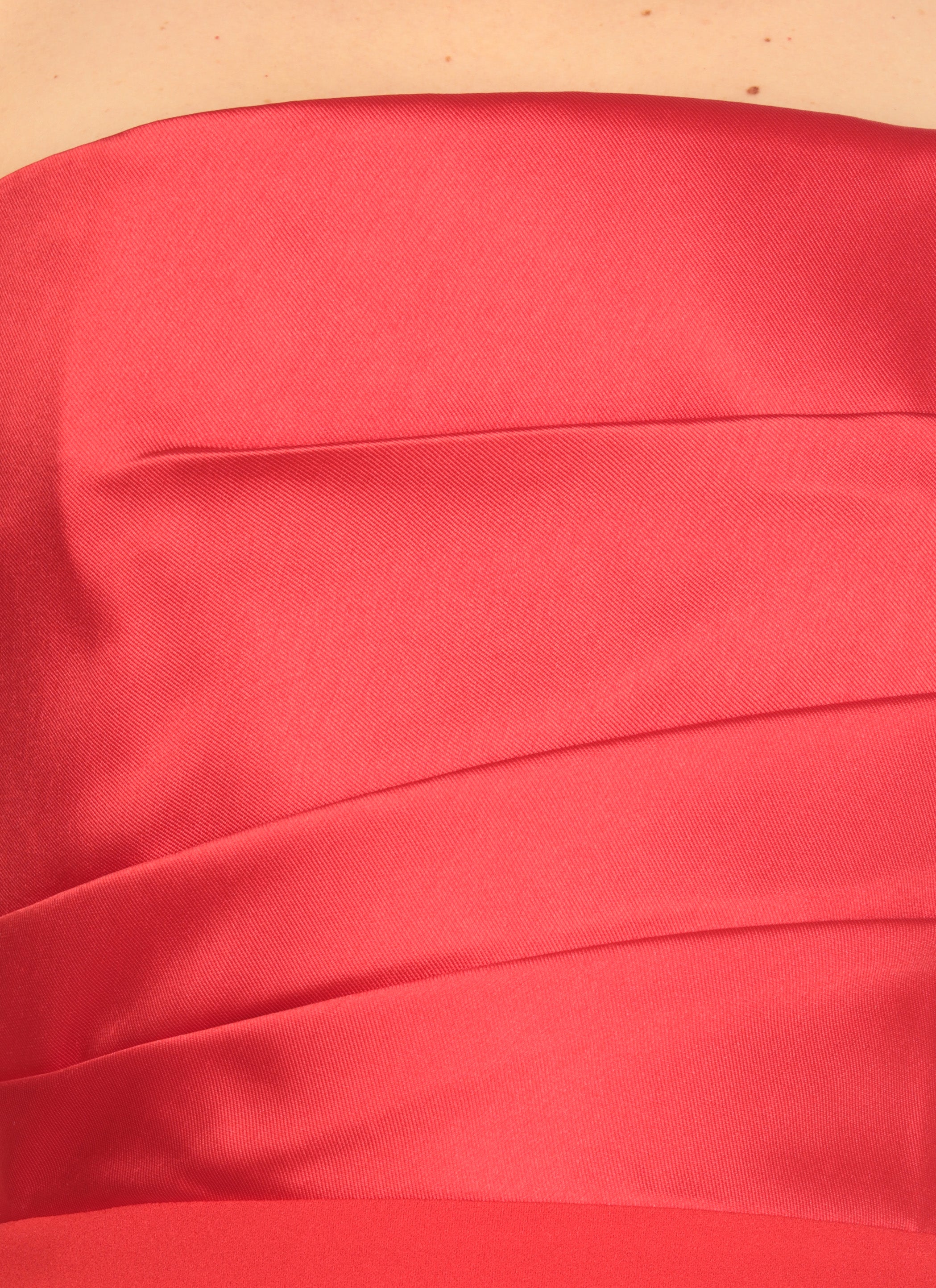 Solace London Dresses Red Polyester Elastane