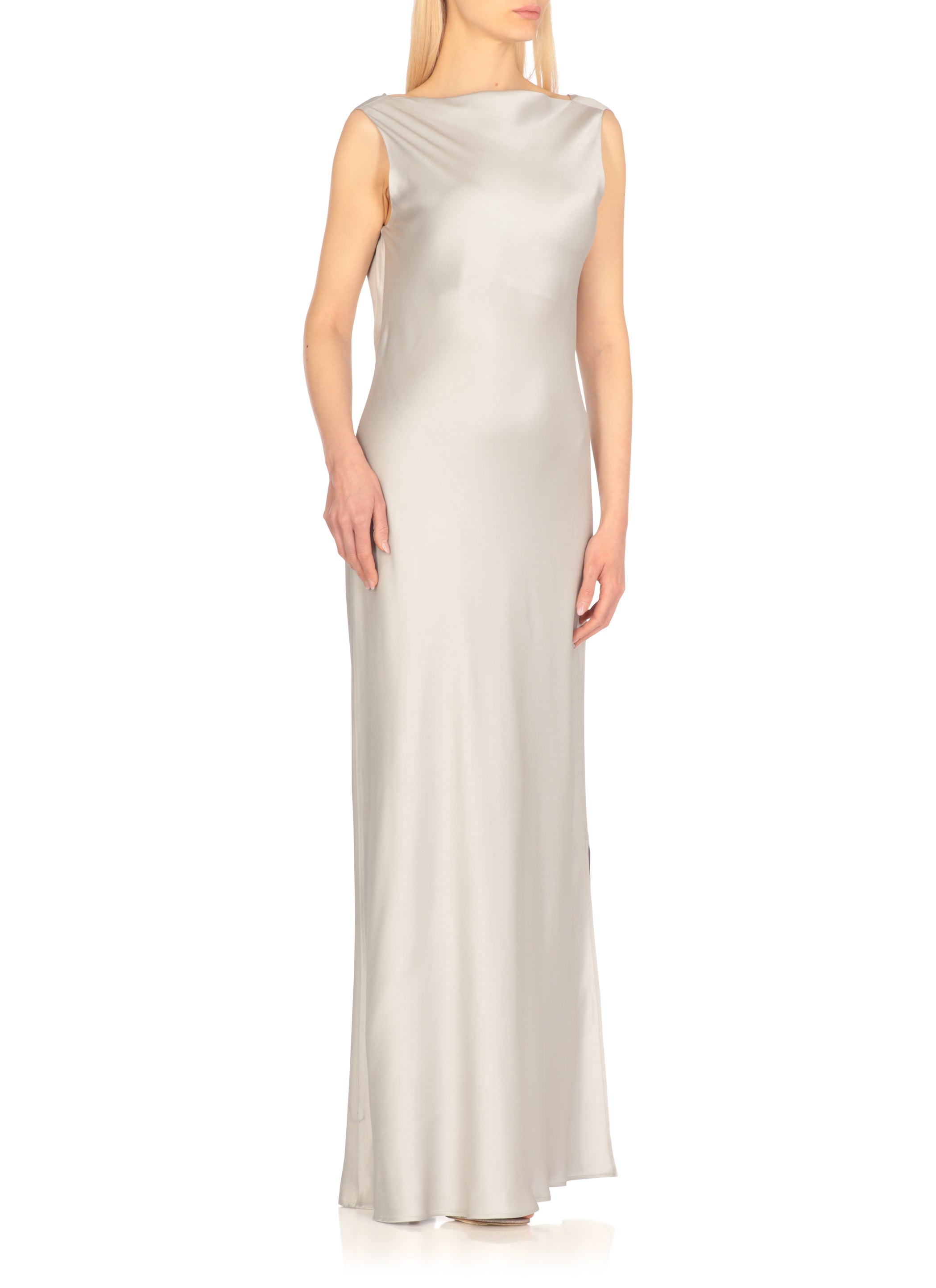 Antonelli Firenze Dresses Silver Acetate Viscose