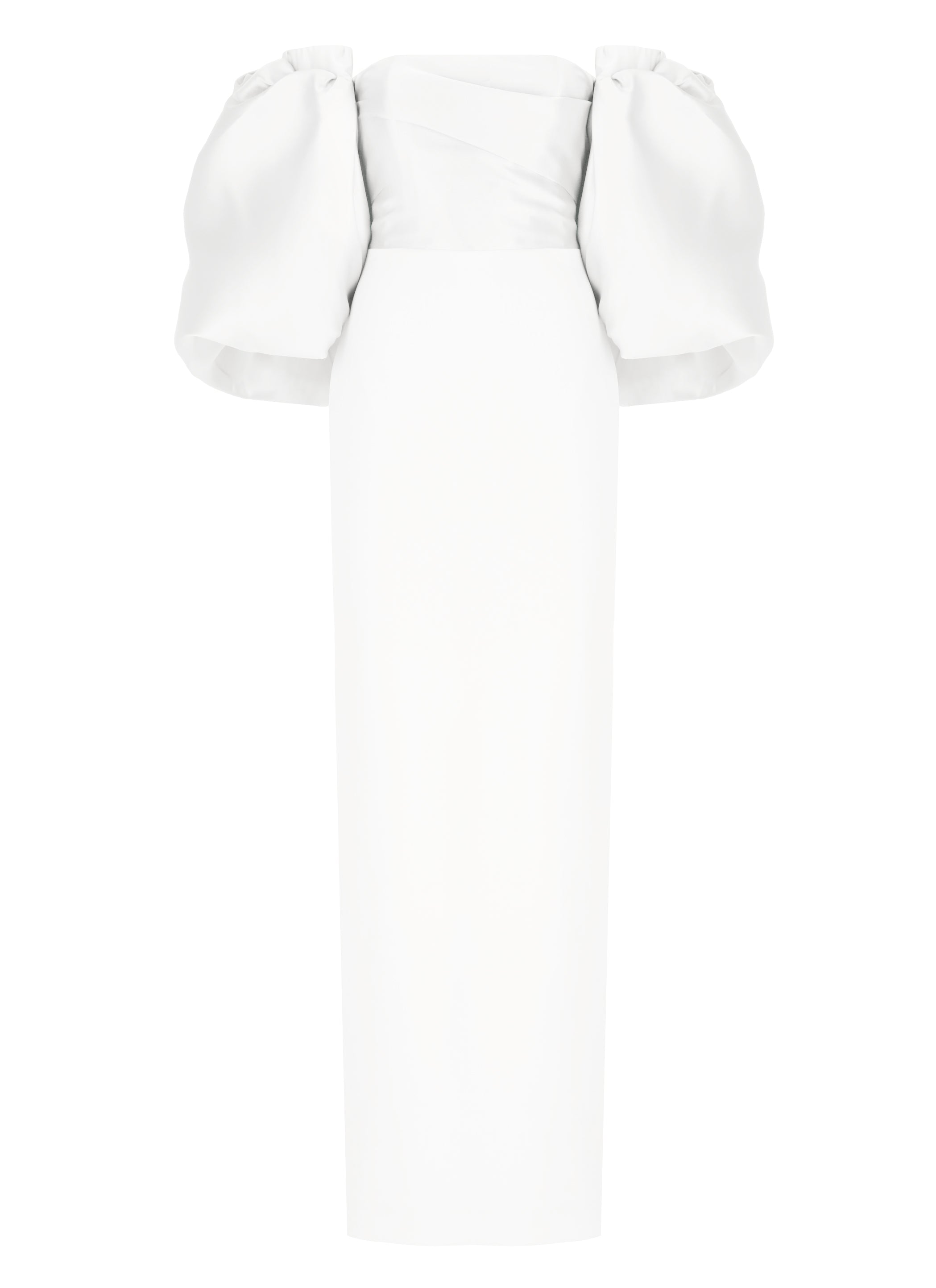 Solace London Dresses White Polyester Elastane