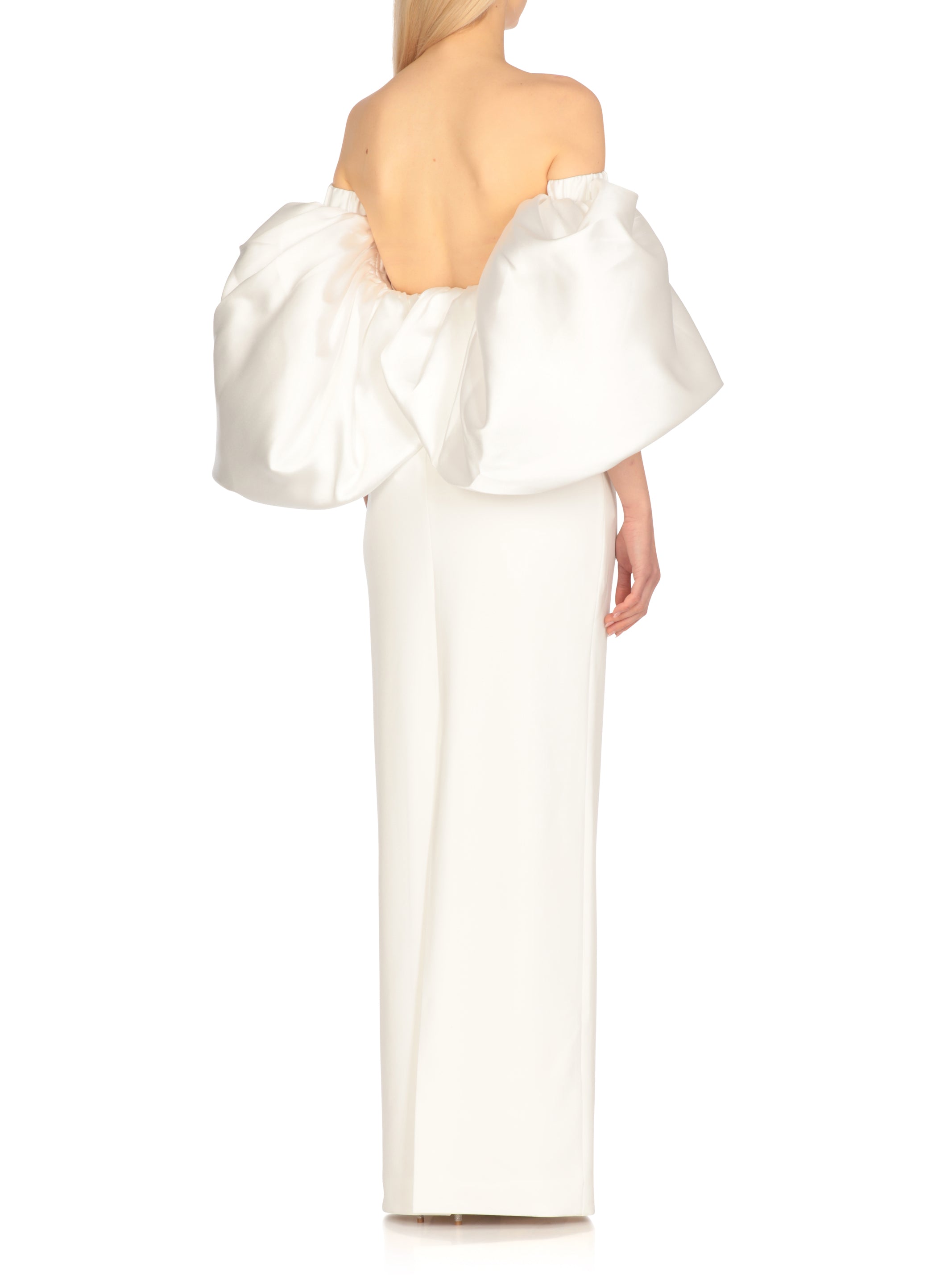 Solace London Dresses White Polyester Elastane