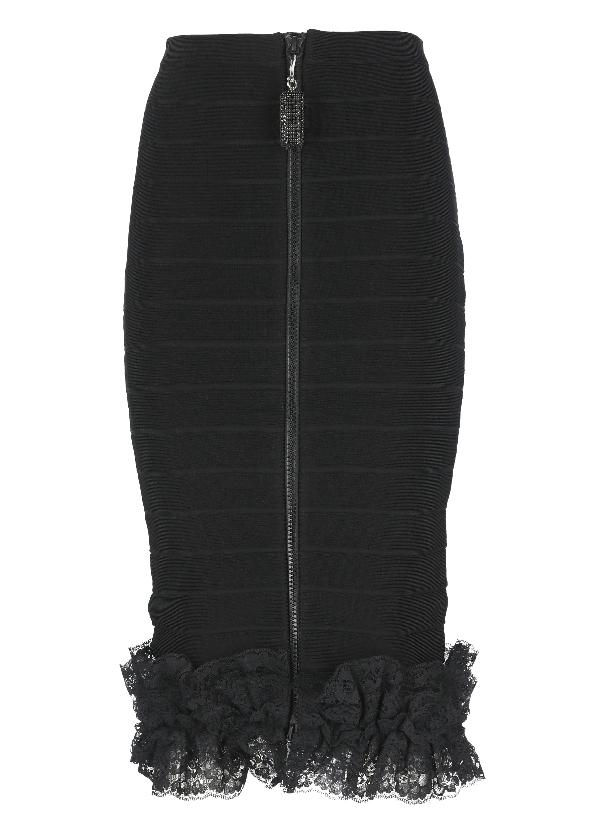 Self Portrait Skirts Black