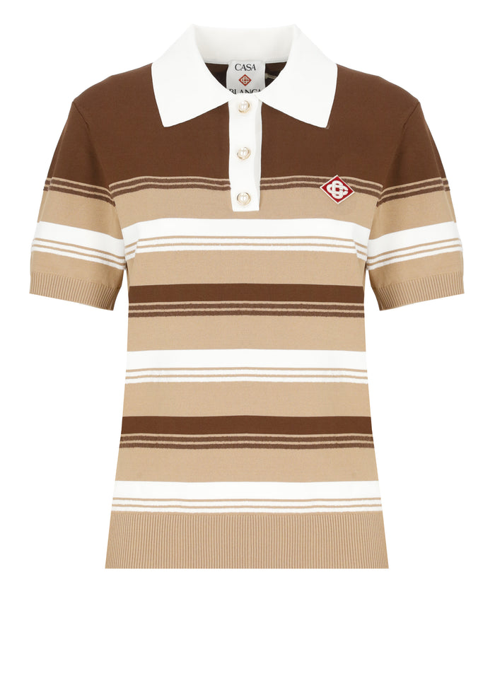 Casablanca T-Shirts And Polos Brown