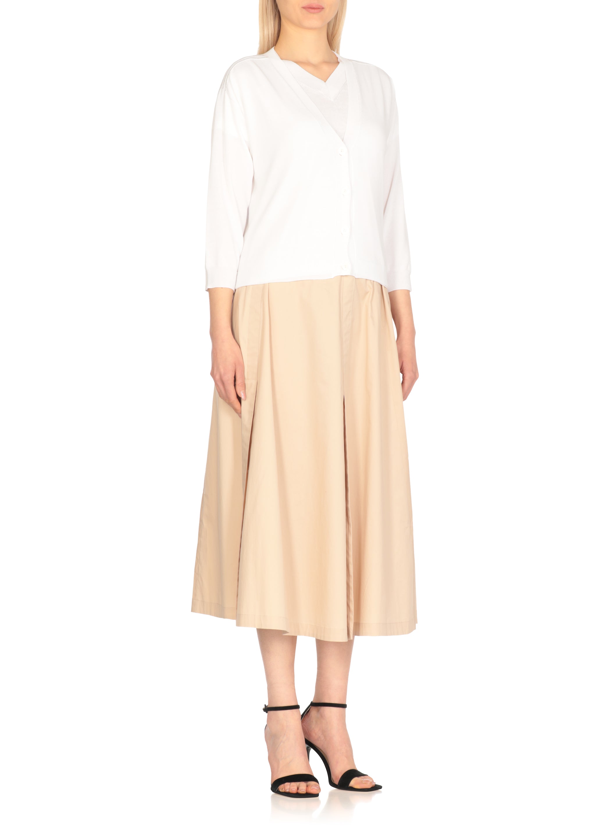 Peserico Sweaters White Cotton