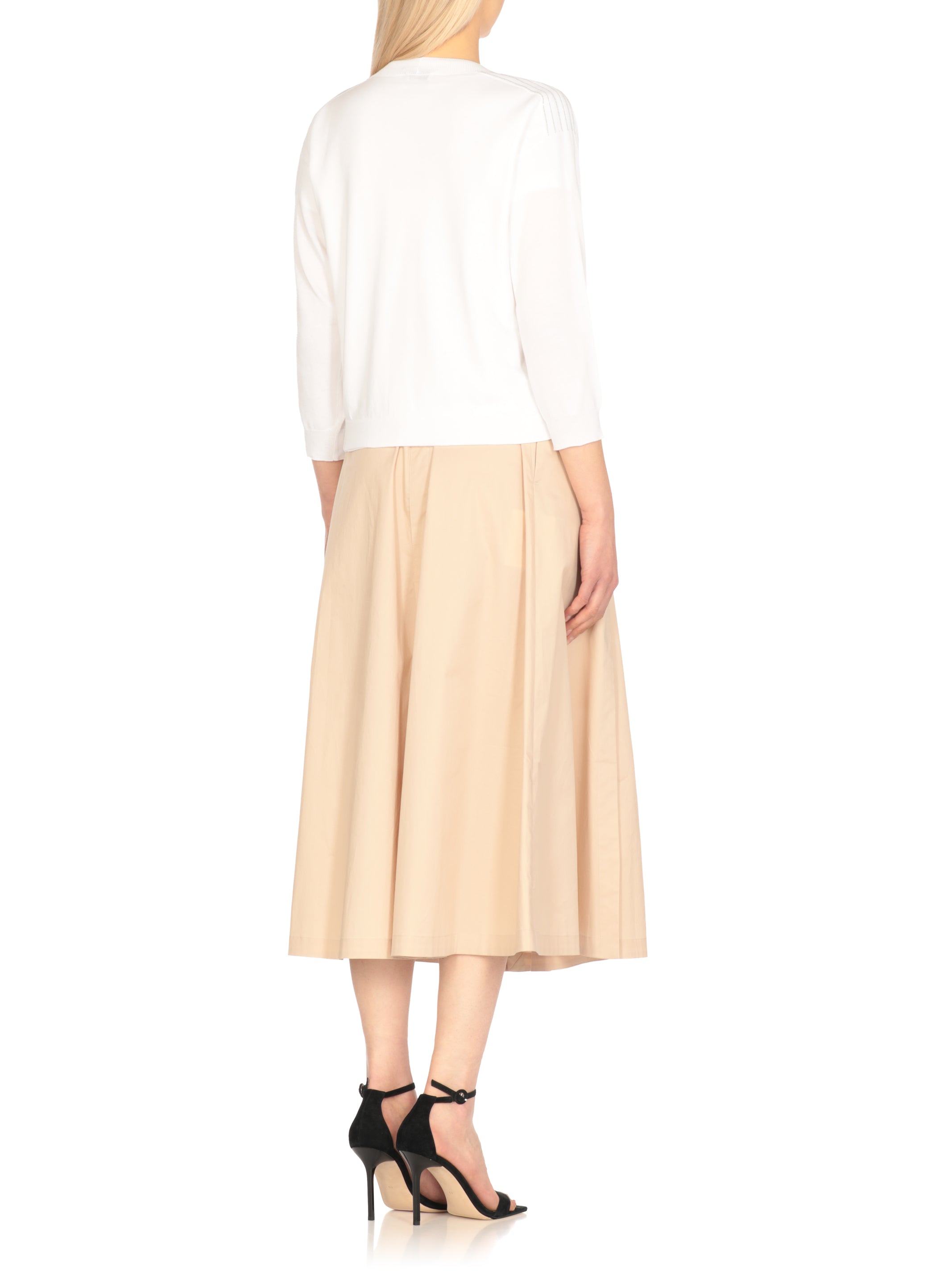 Peserico Sweaters White Cotton