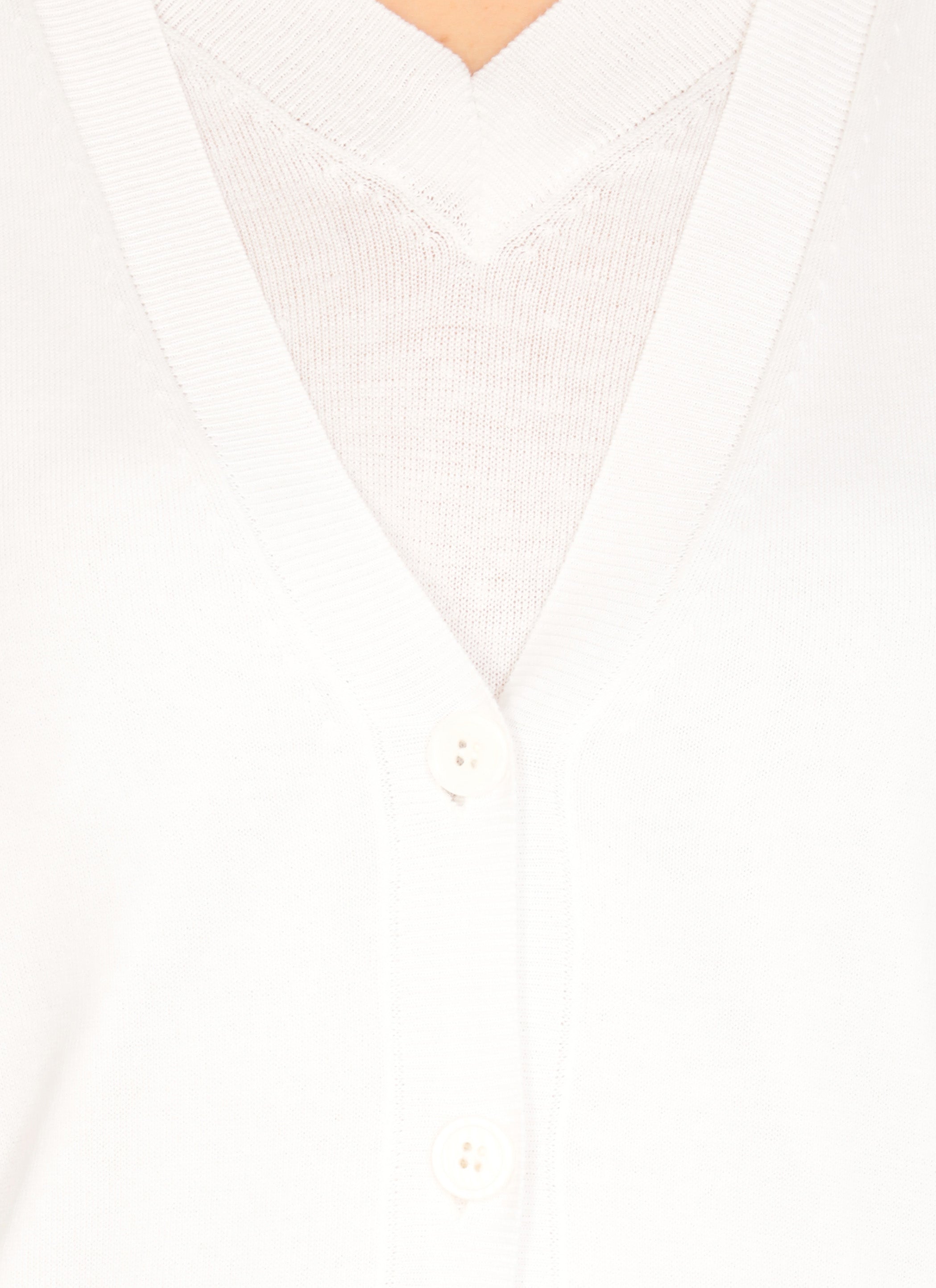 Peserico Sweaters White Cotton