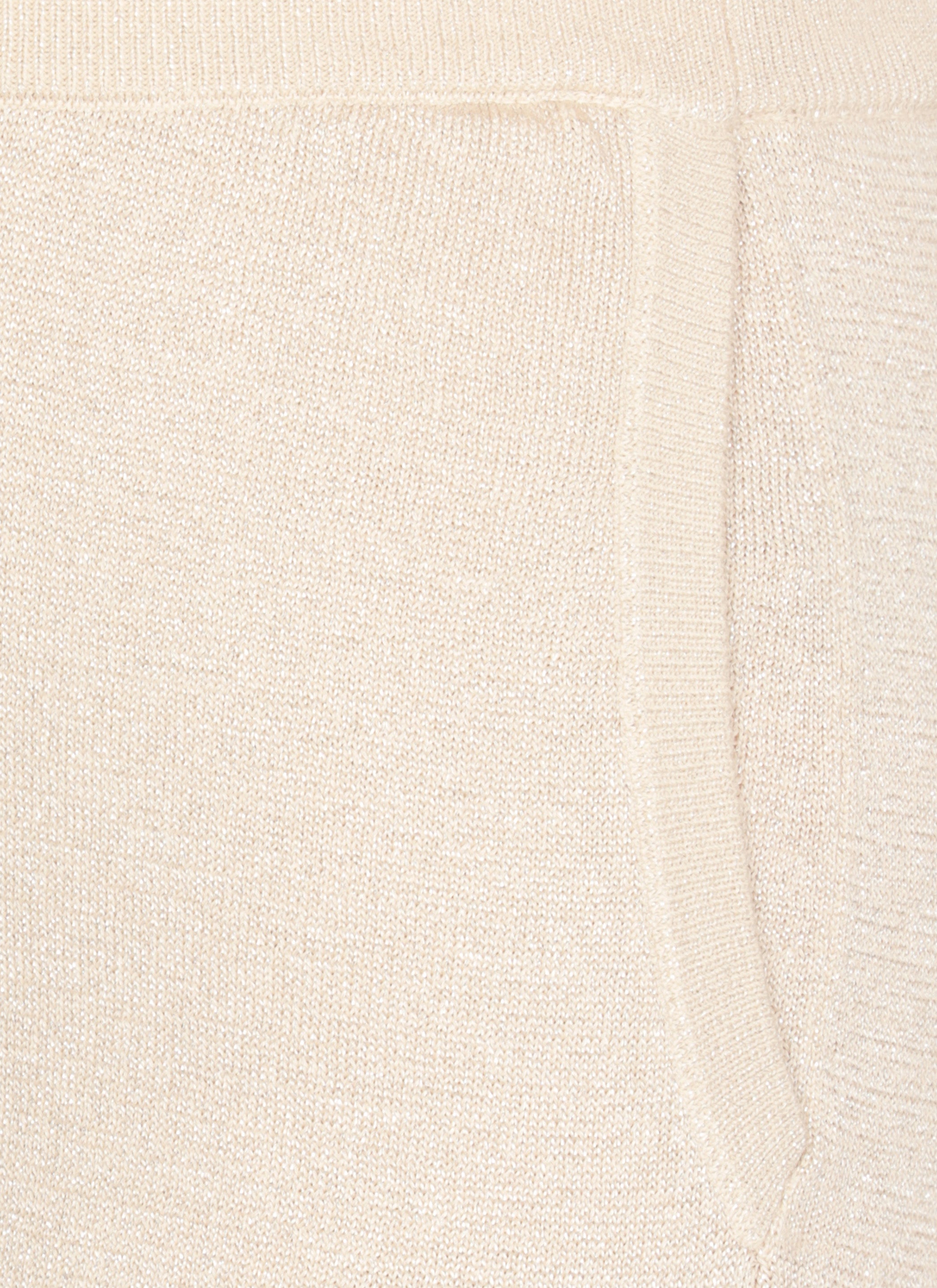 Peserico Trousers Beige Cotton Viscose Metallic Fiber