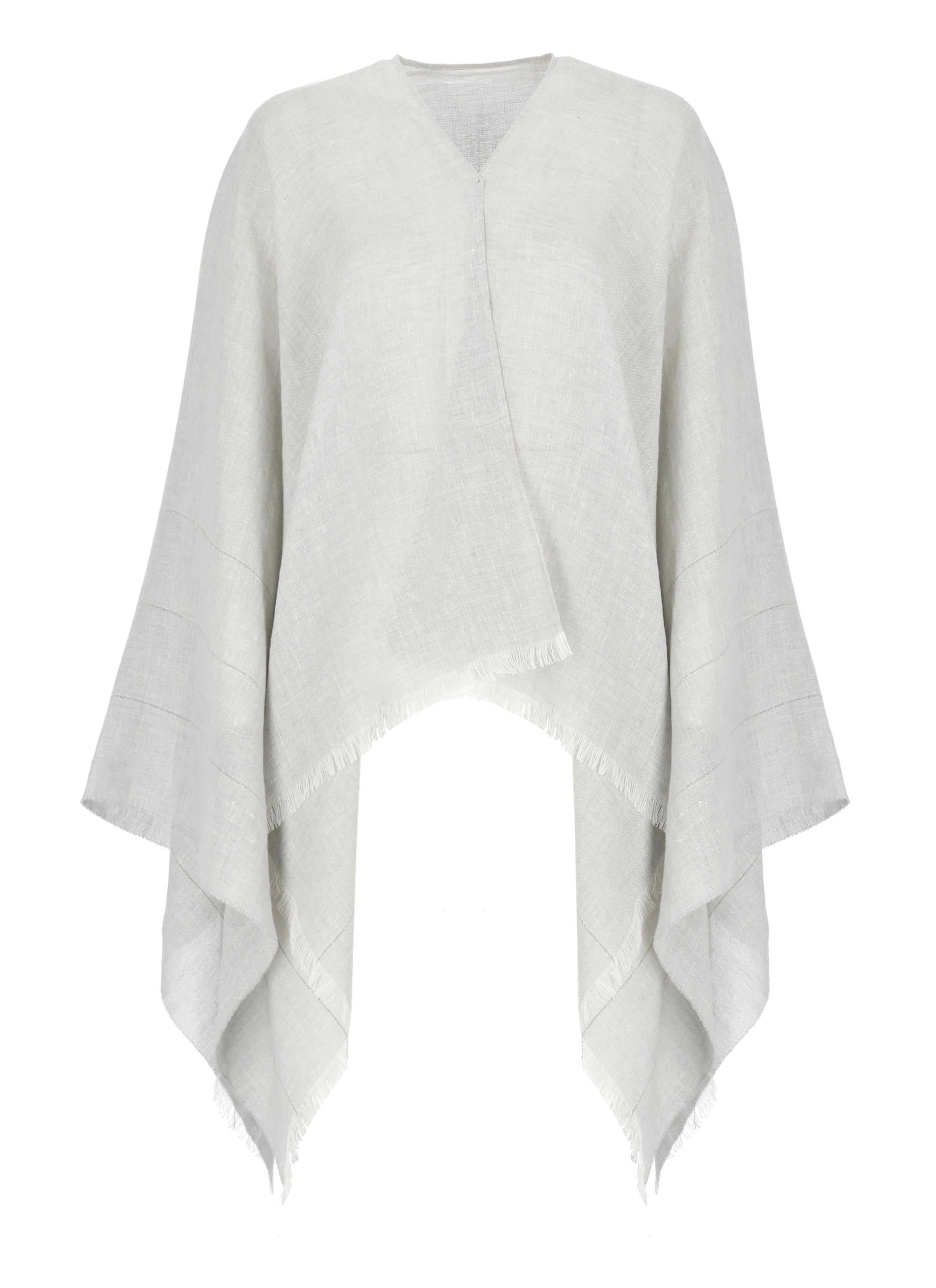 Peserico Jackets Grey Linen Cotton