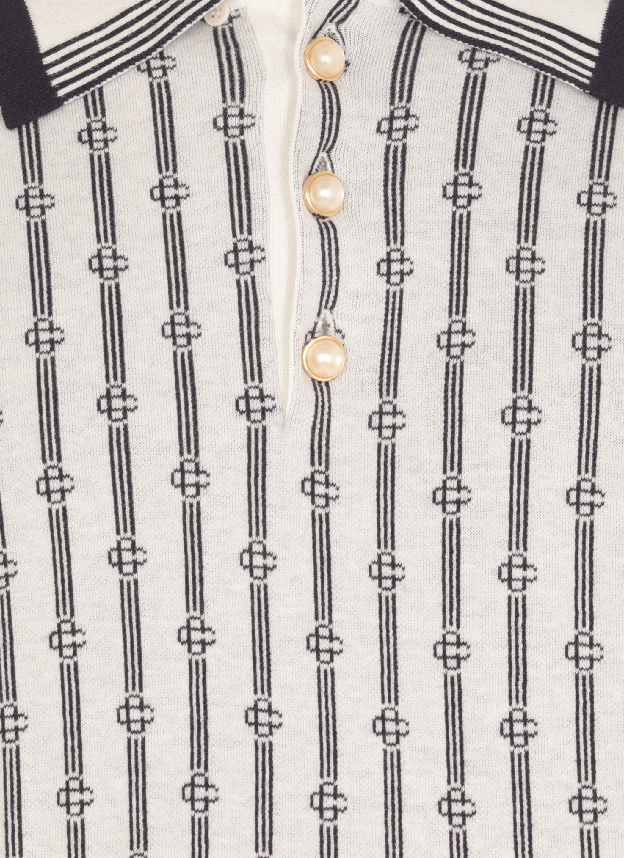 Casablanca T-Shirts And Polos Ivory Cotton Polyamide Elastane