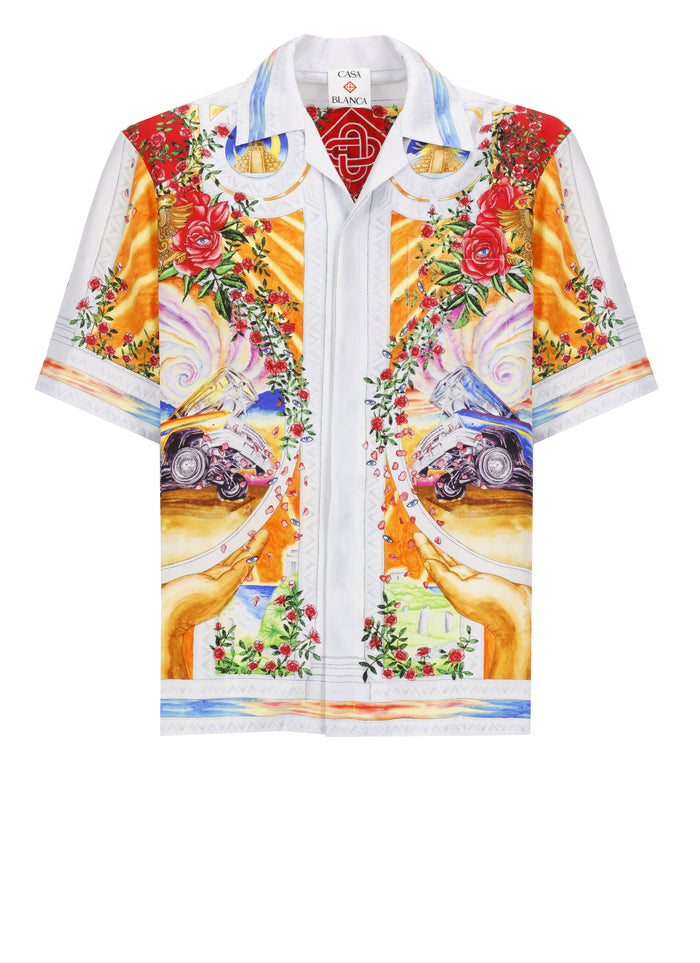 Casablanca Shirts Multicolour Silk