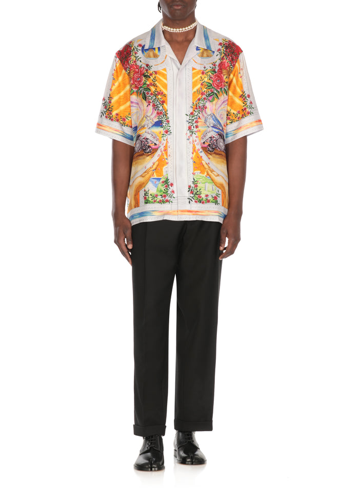Casablanca Shirts Multicolour Silk