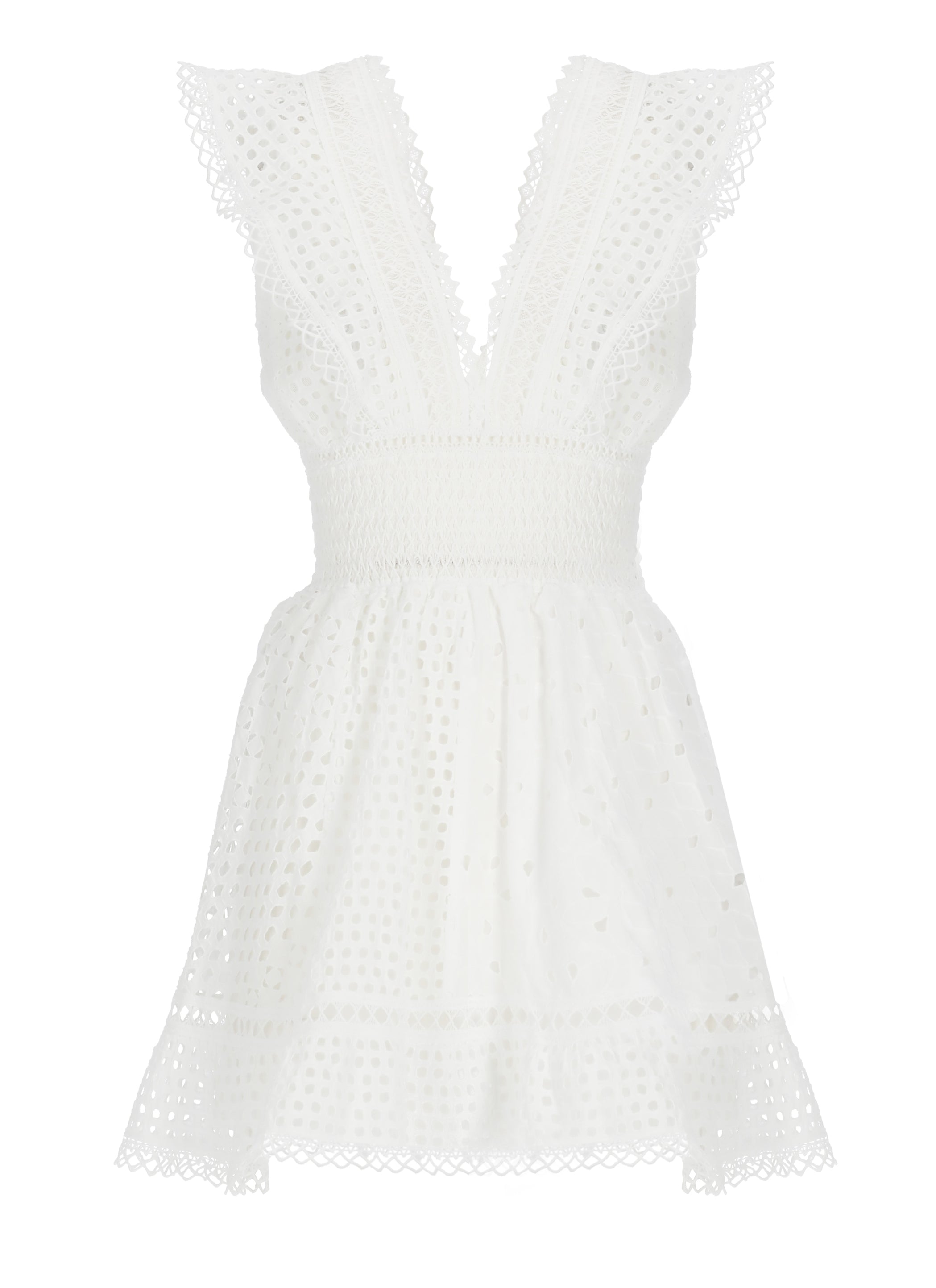 Temptation Dresses White Cotton