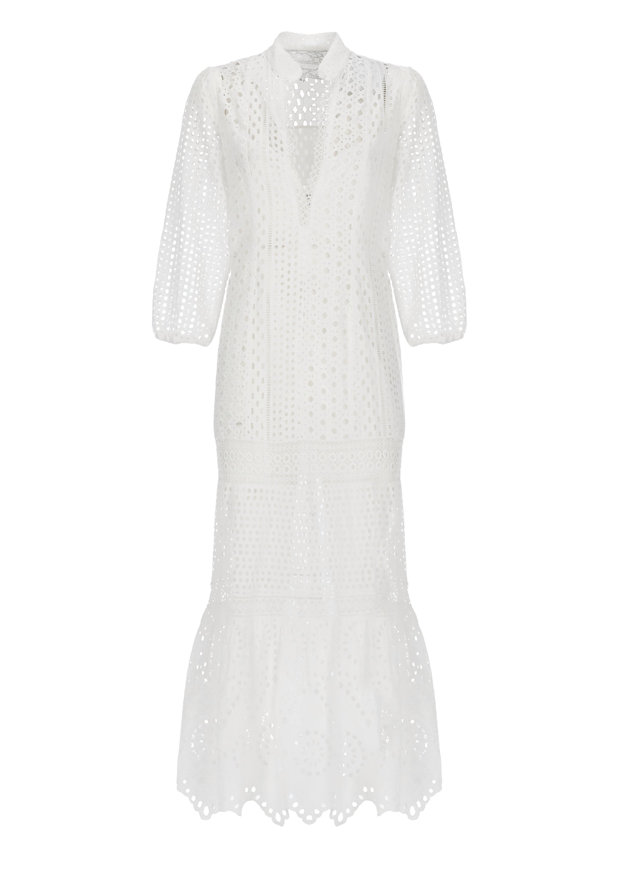 Temptation Dresses White Cotton