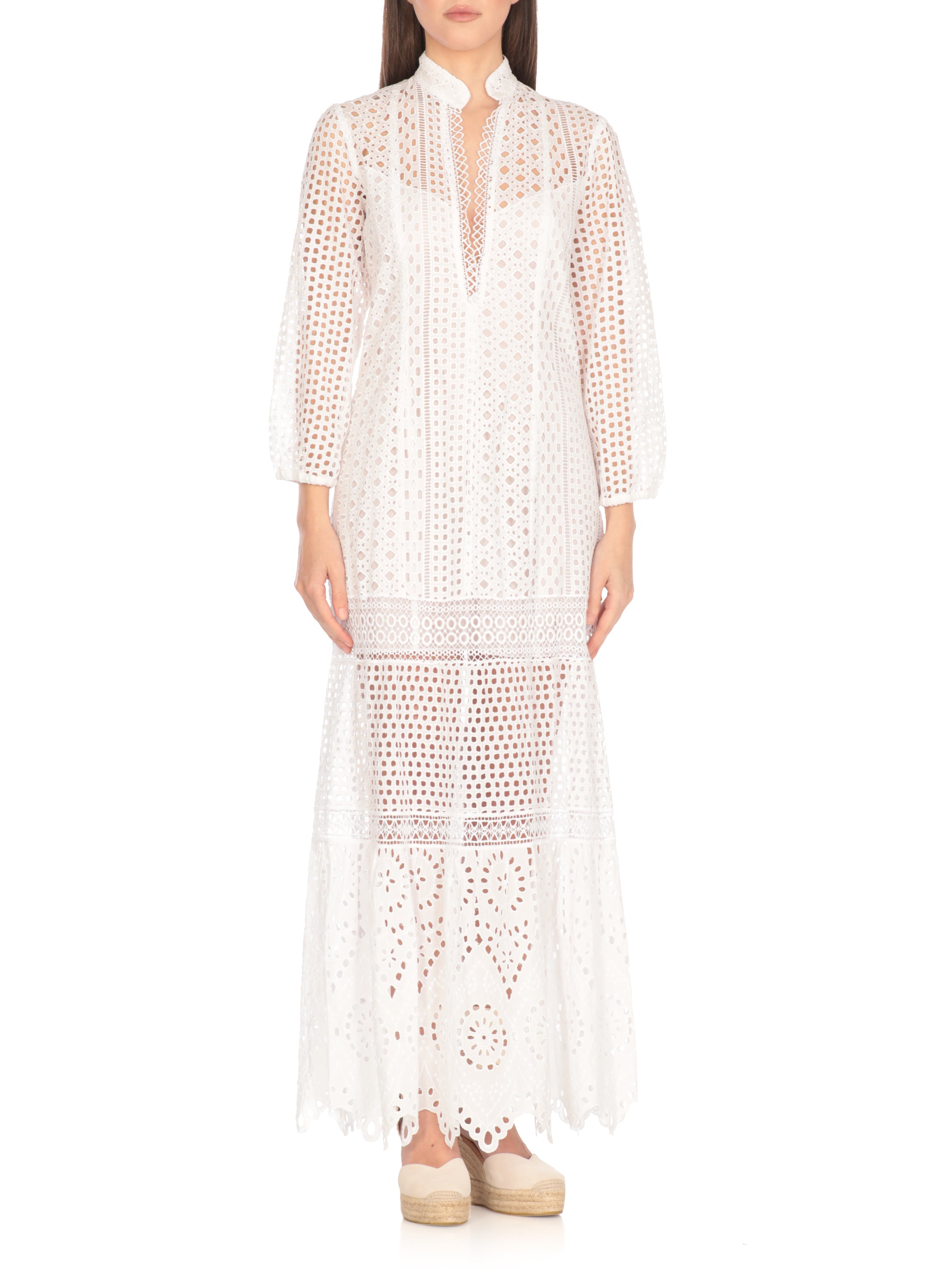 Temptation Dresses White Cotton