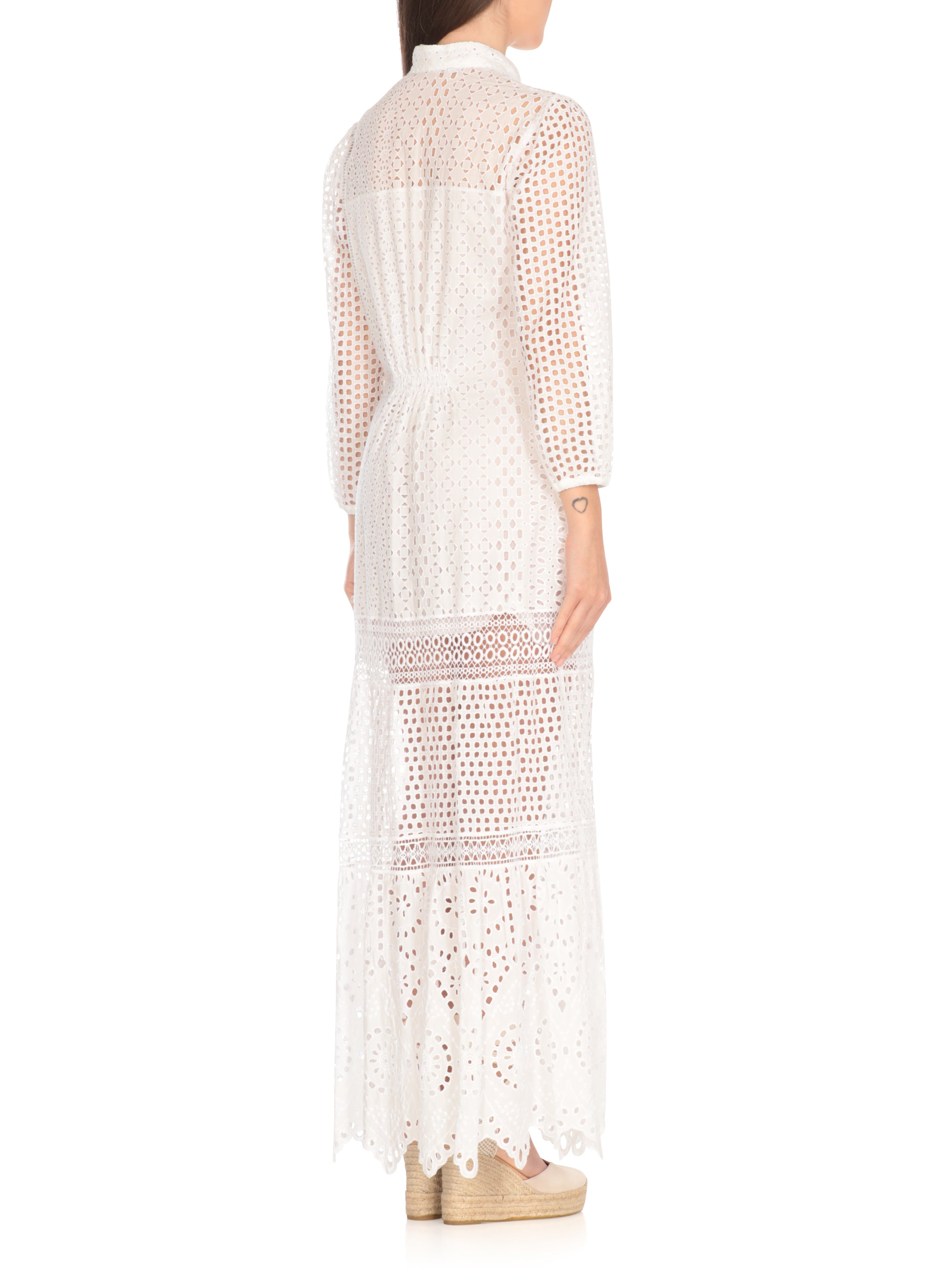 Temptation Dresses White Cotton