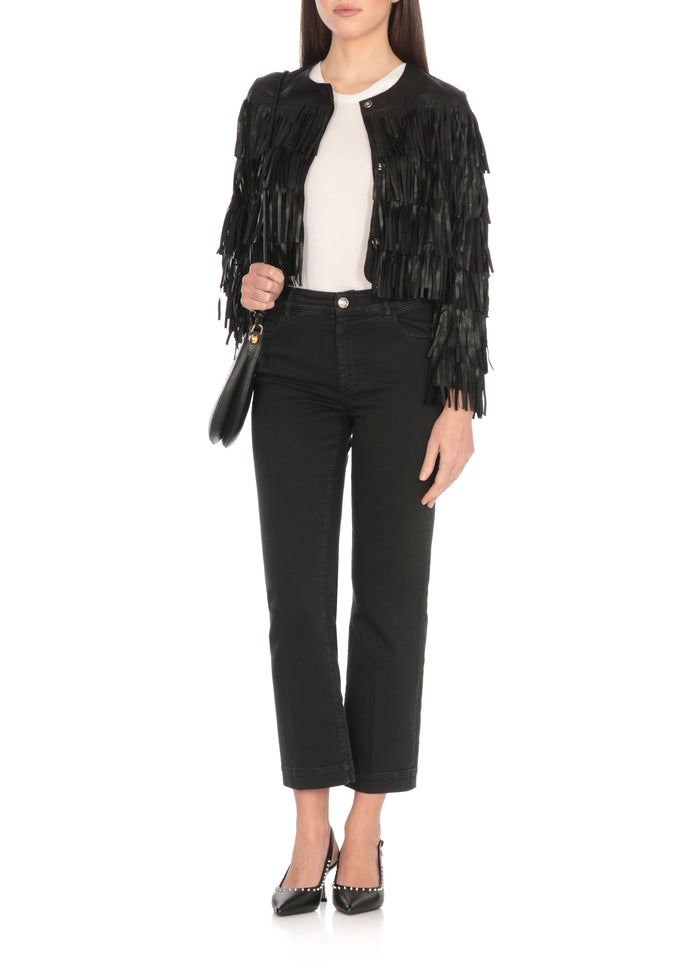 Bully Jackets Black Cow Leather