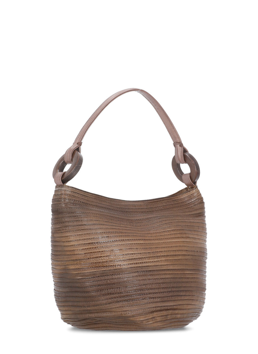 Majo Bags Brown Calf Leather Lining: Fabric