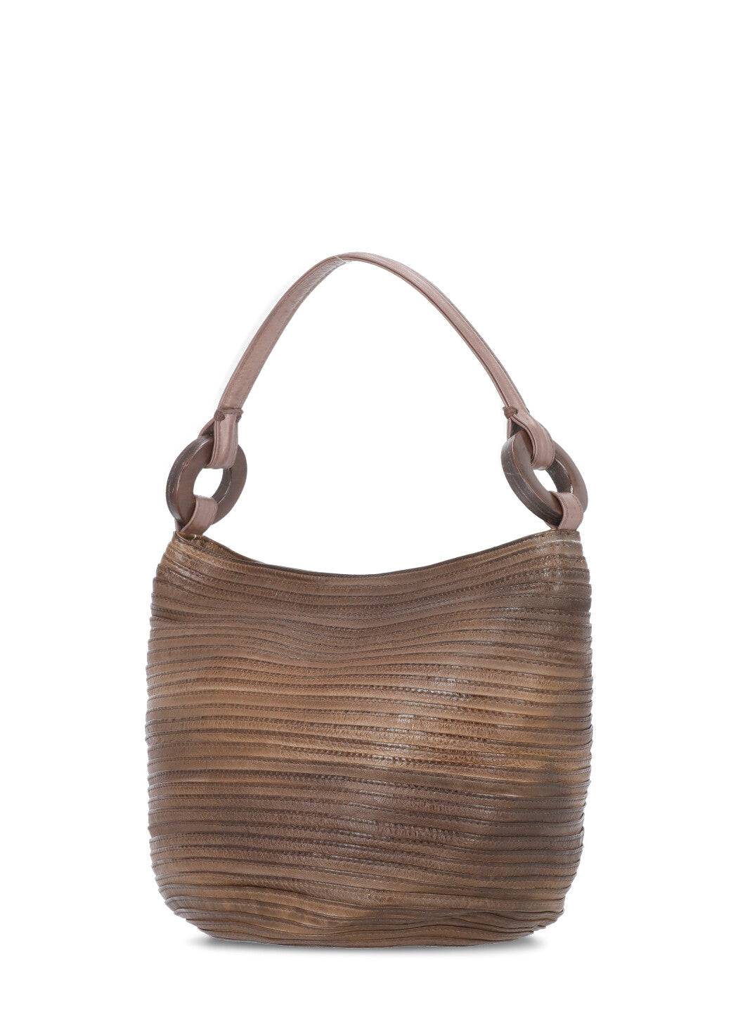 Majo Bags Brown Calf Leather Lining: Fabric