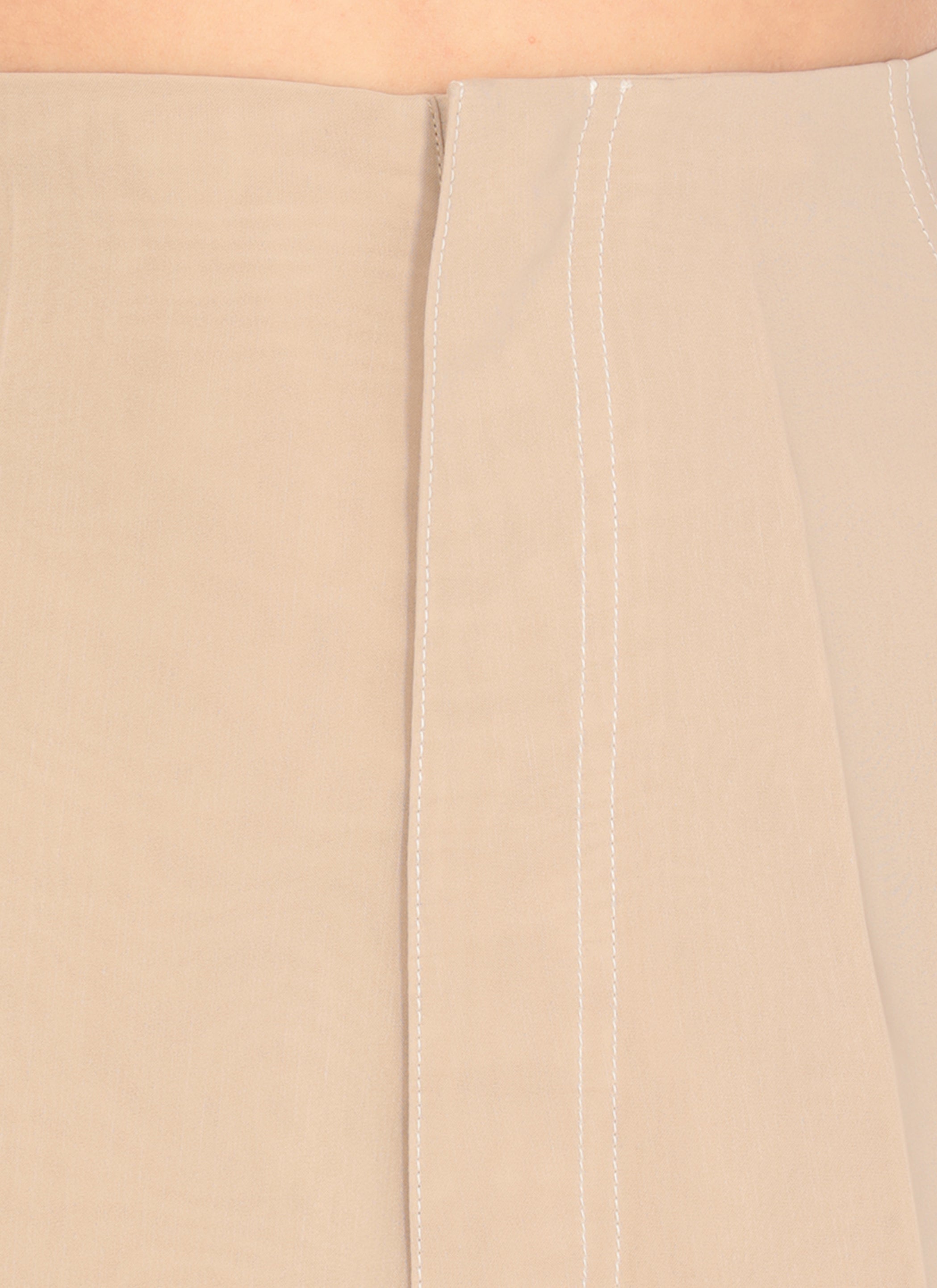 Philosophy By Lorenzo Serafini Trousers Beige Polyester Cotton