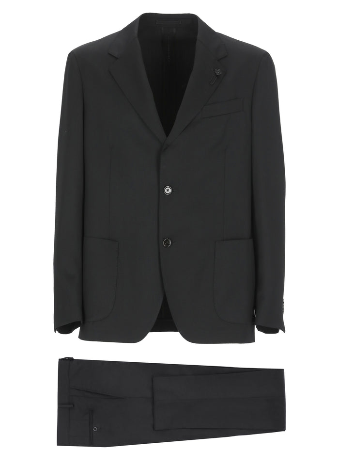 Lardini Suit Black