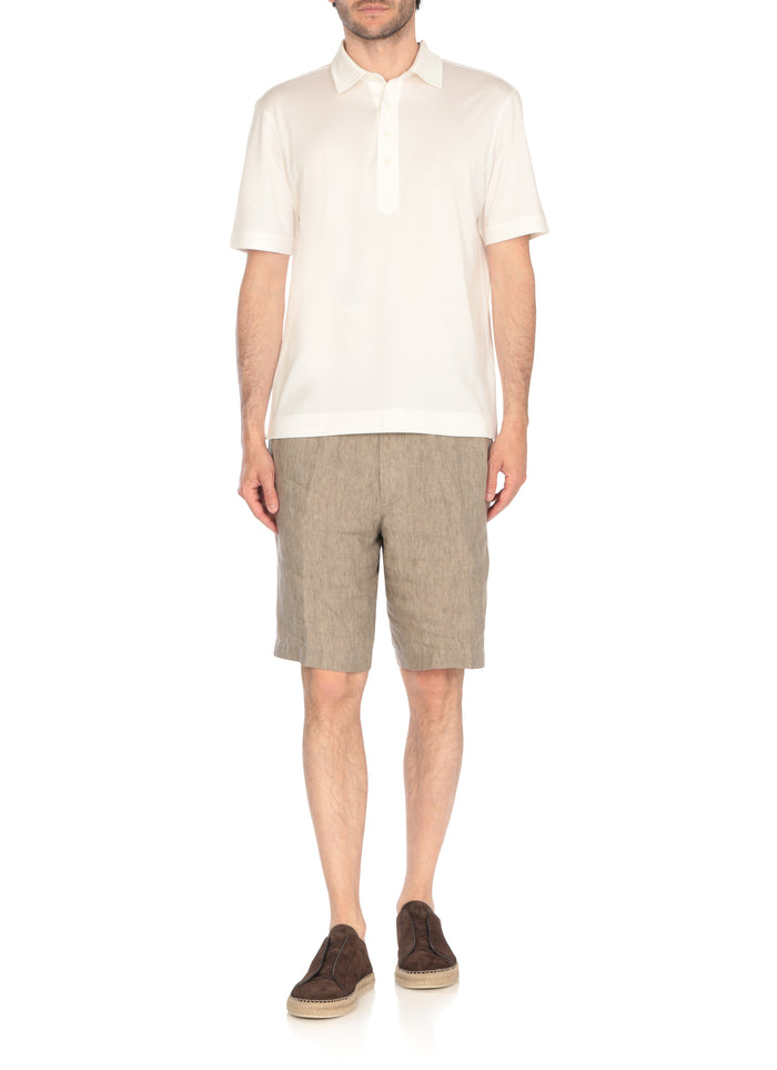 Zegna Flat Shoes Brown Cowhide Sole: Rubber