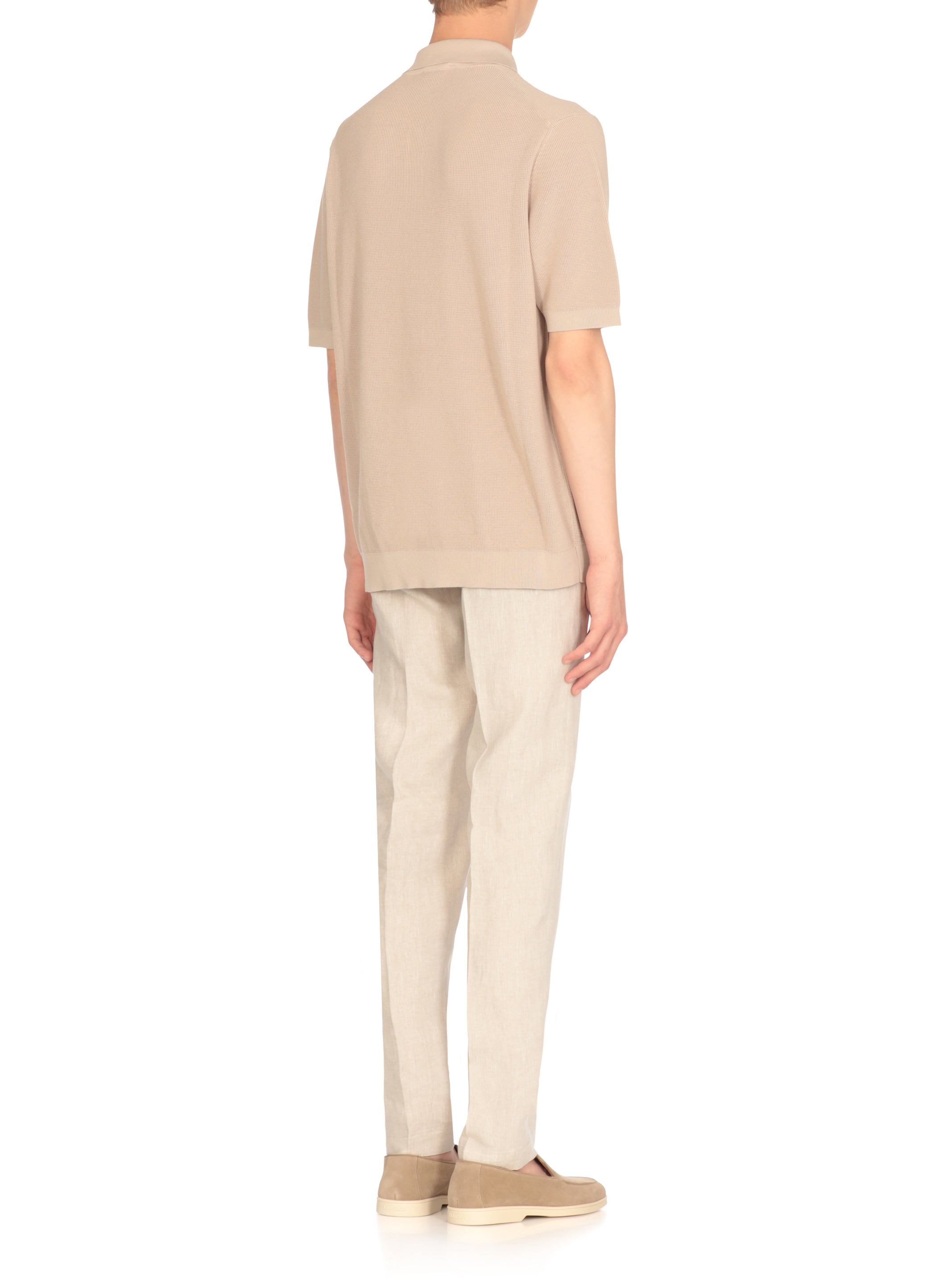 Peserico Shirts Beige Cotton