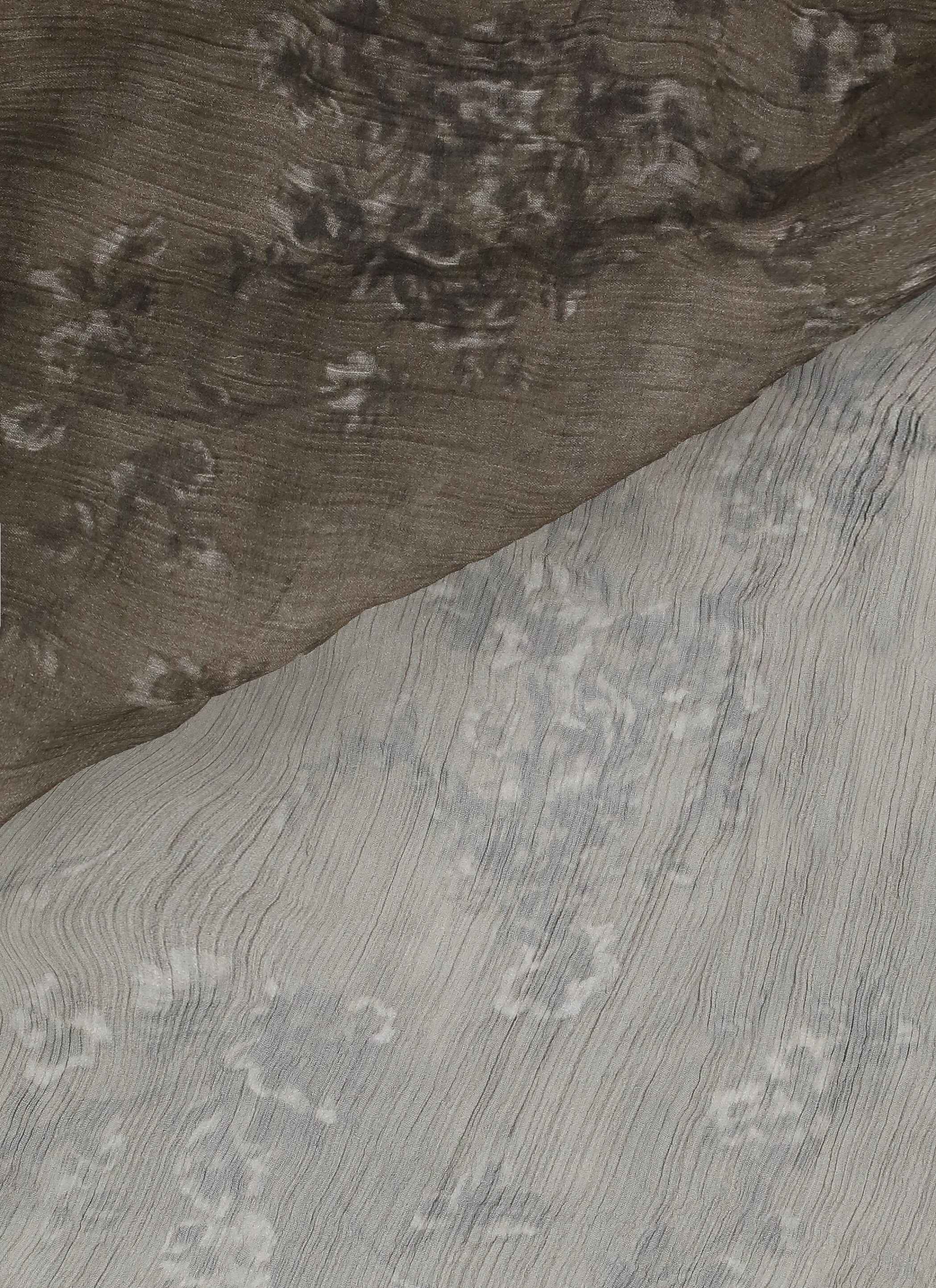 Uma Wang Scarfs Grey Silk