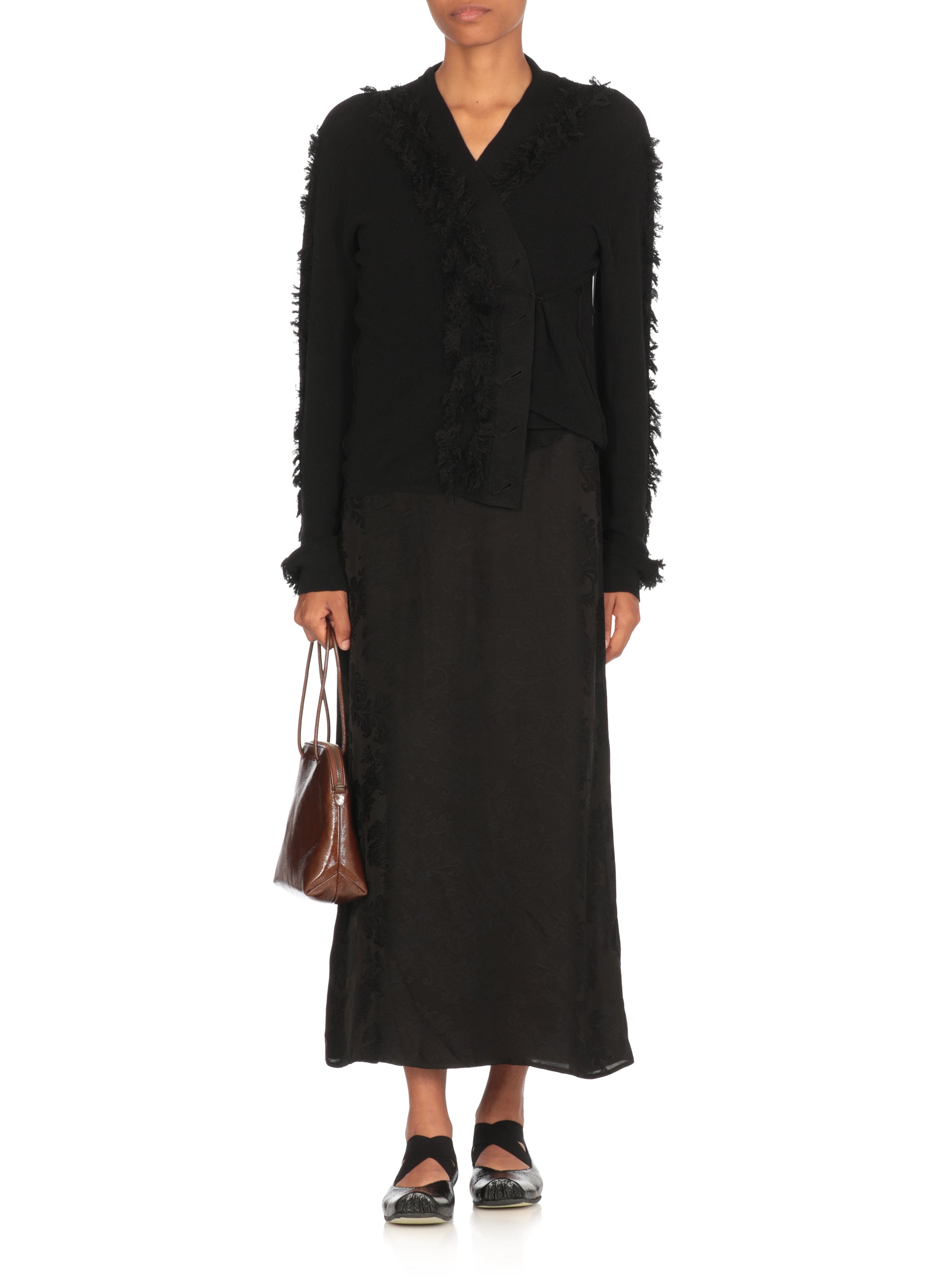 Uma Wang Dresses Black Viscose Cupro
