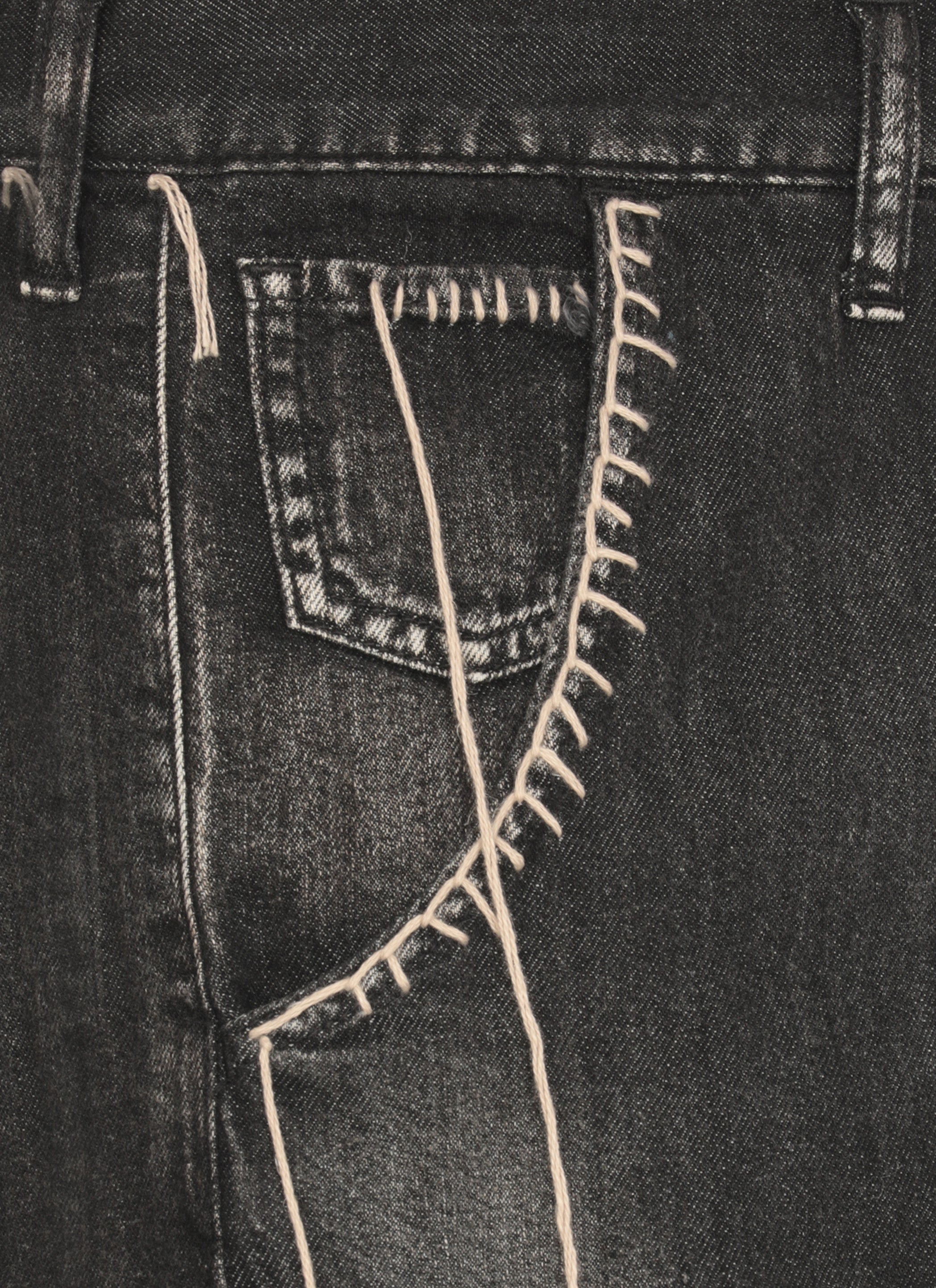 Ys Jeans Black Cotton