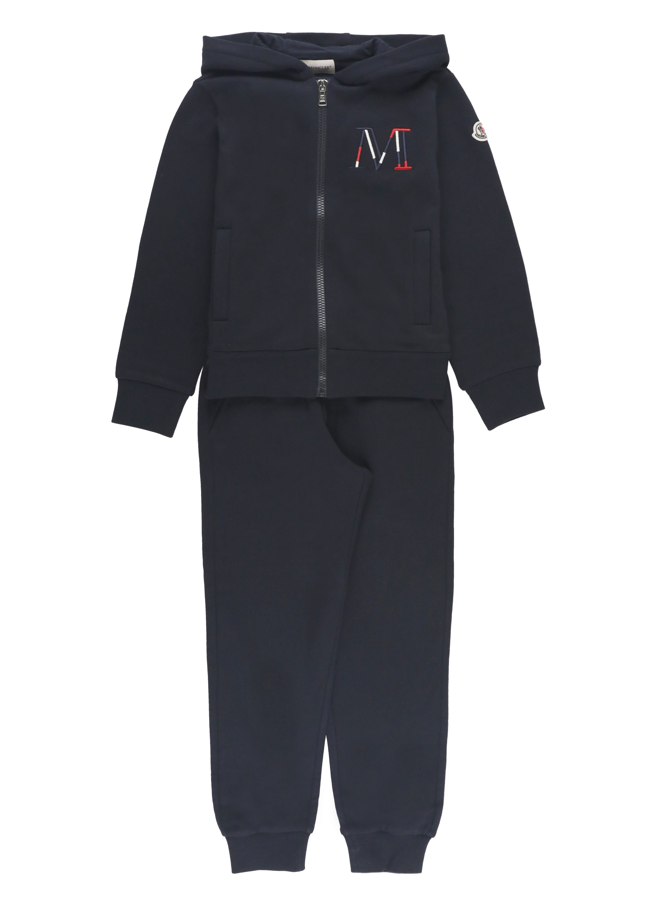 Moncler Kids Dresses Blue Cotton