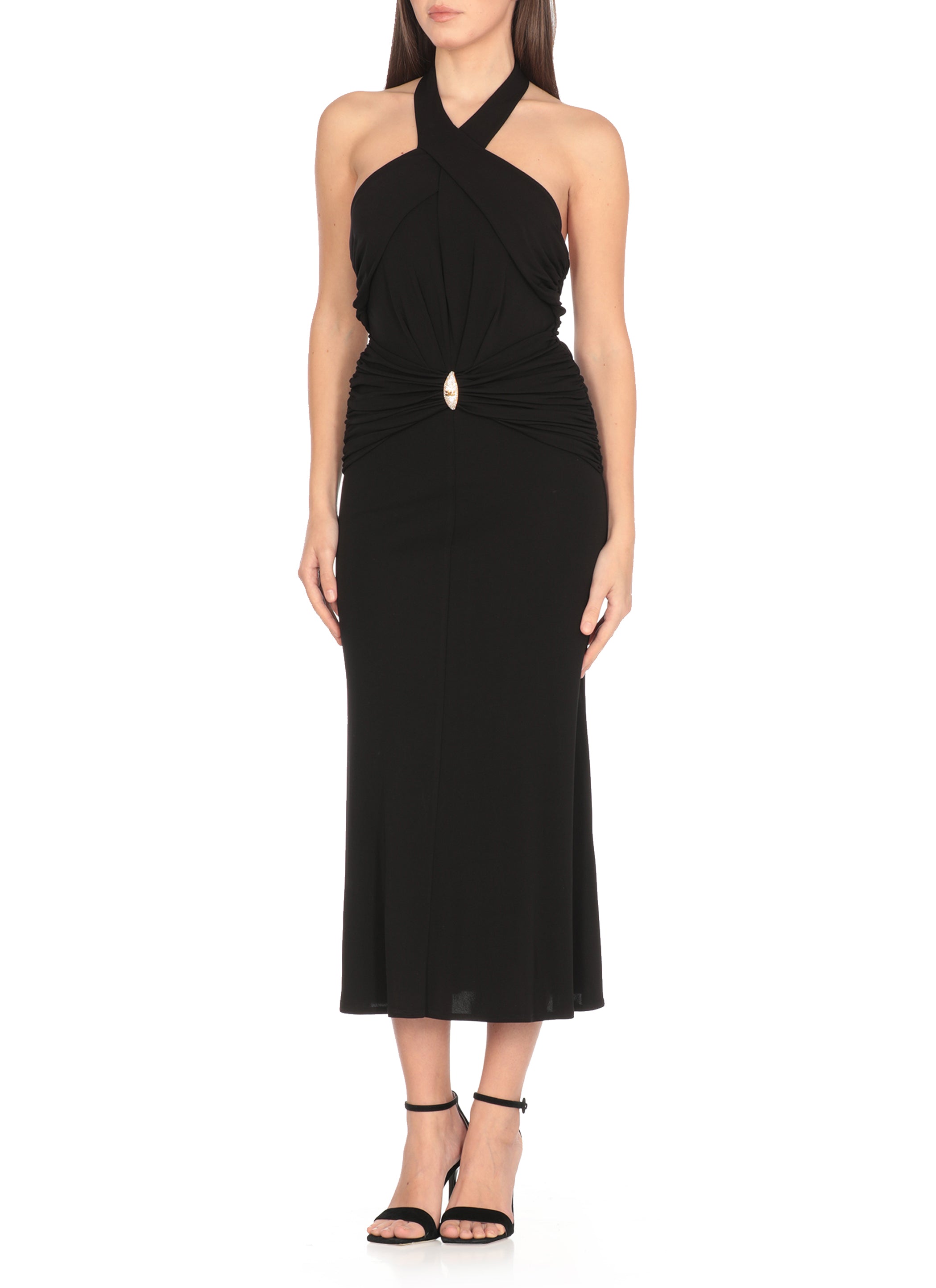 Elisabetta Franchi Dresses Black