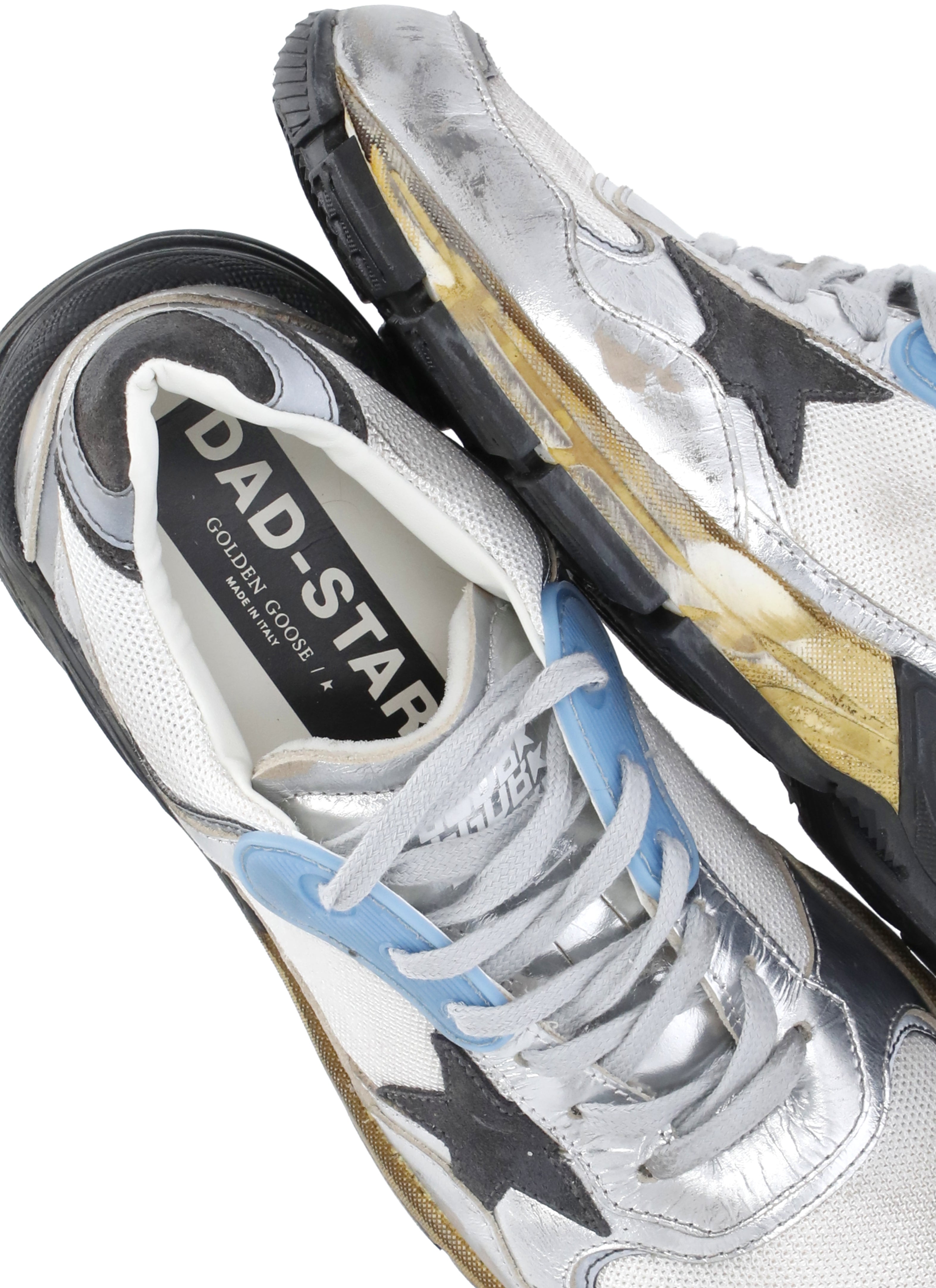 Golden Goose Sneakers Silver