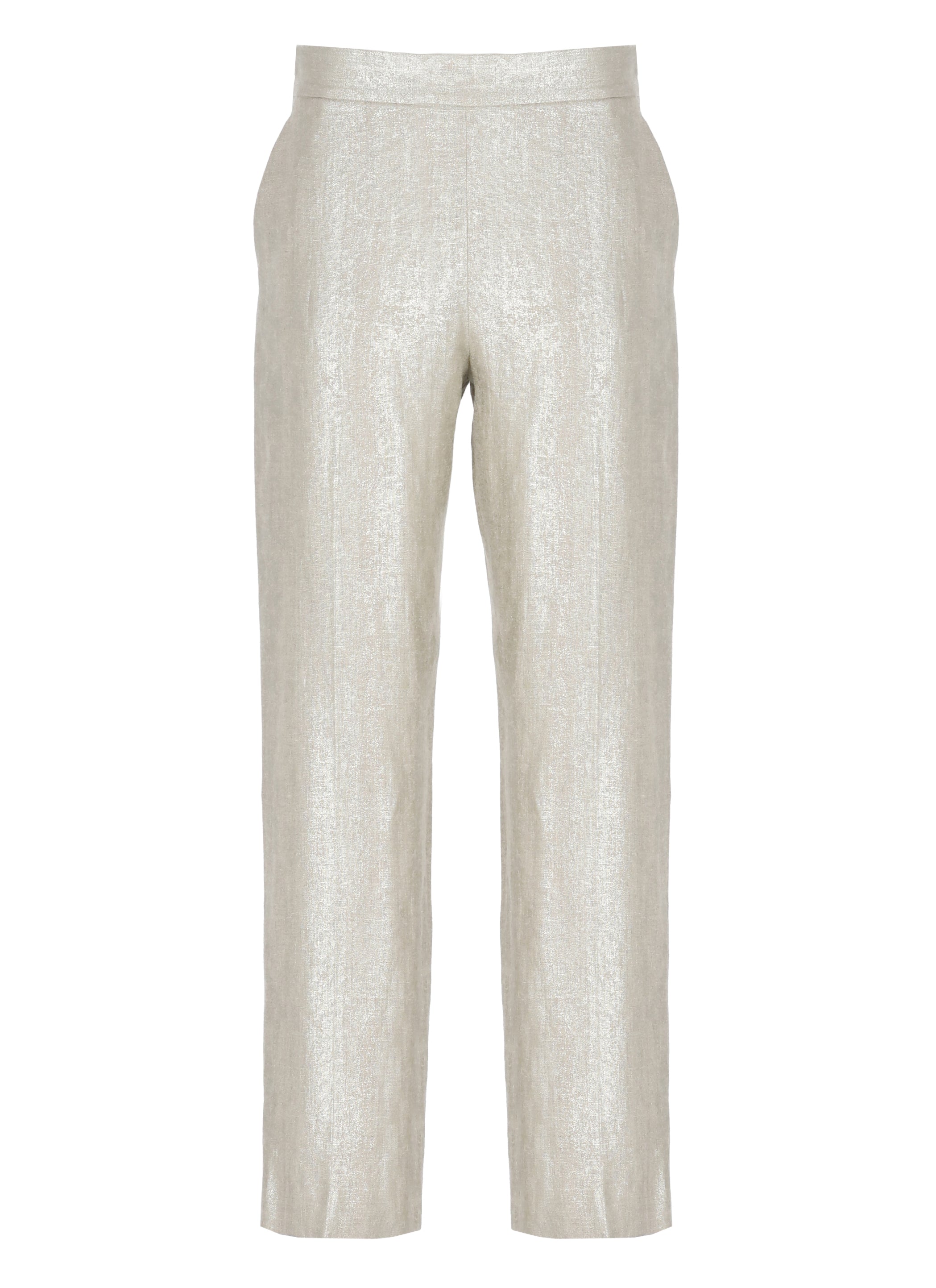 Antonelli Firenze Trousers Golden Linen