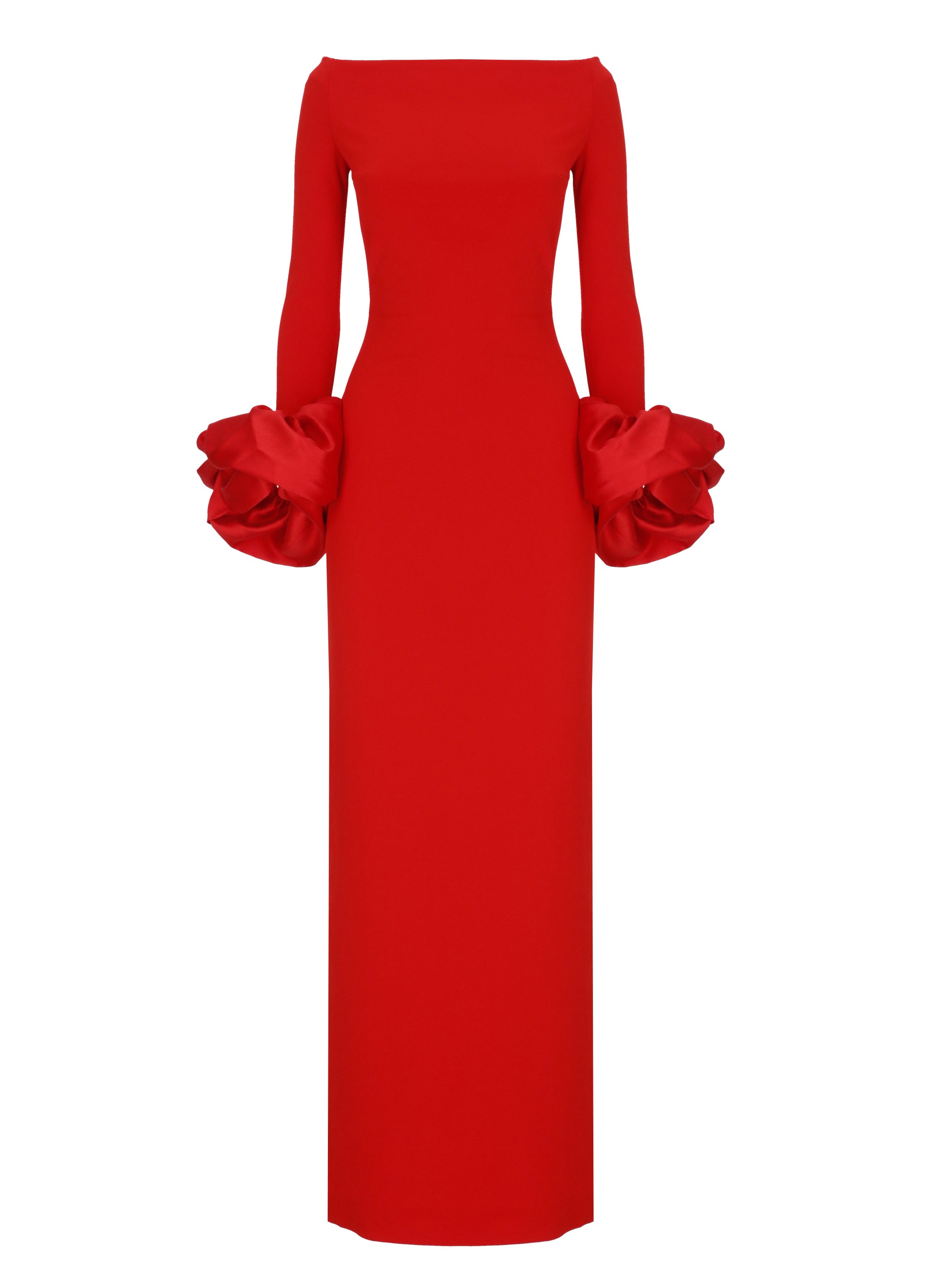 Solace London Dresses Red Polyester Elastane