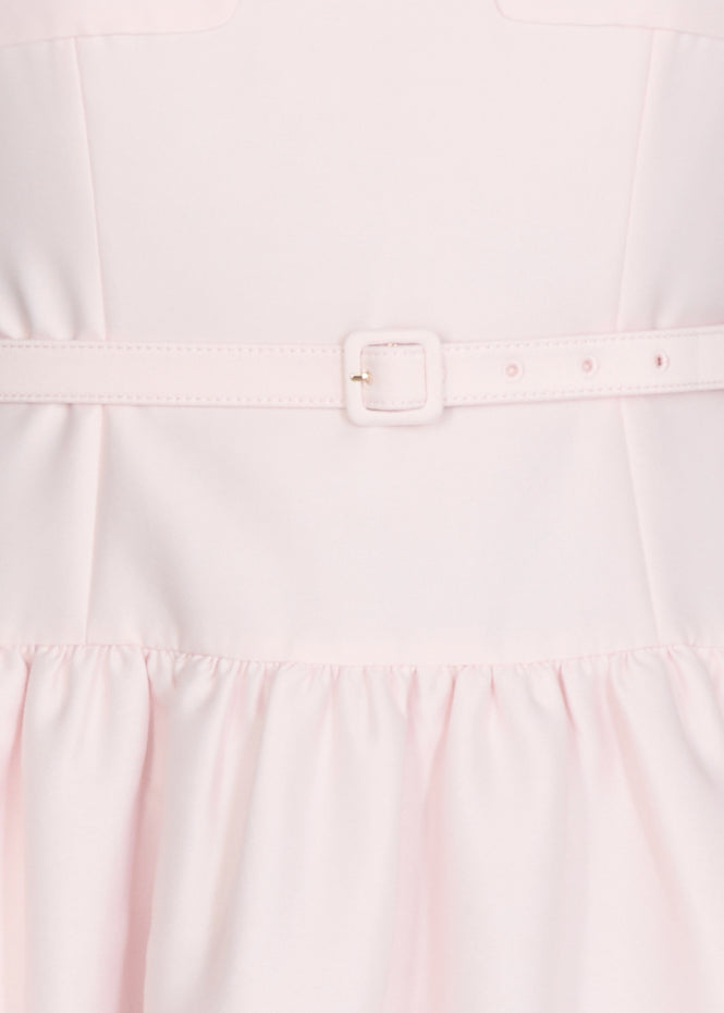 Self Portrait Dresses Pink Polyester Fabric 2