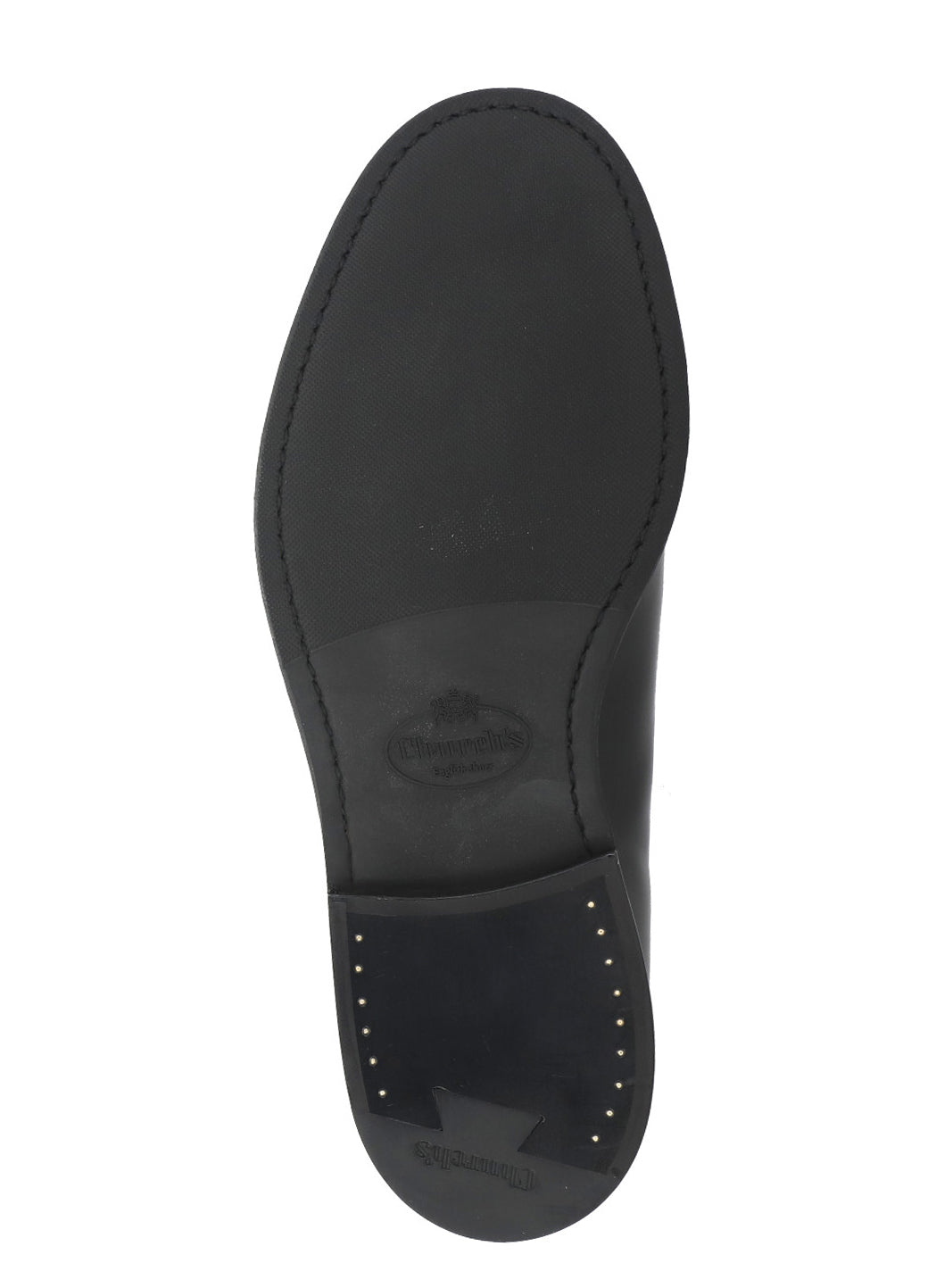 Churchs Flat Shoes Black Calf Leather