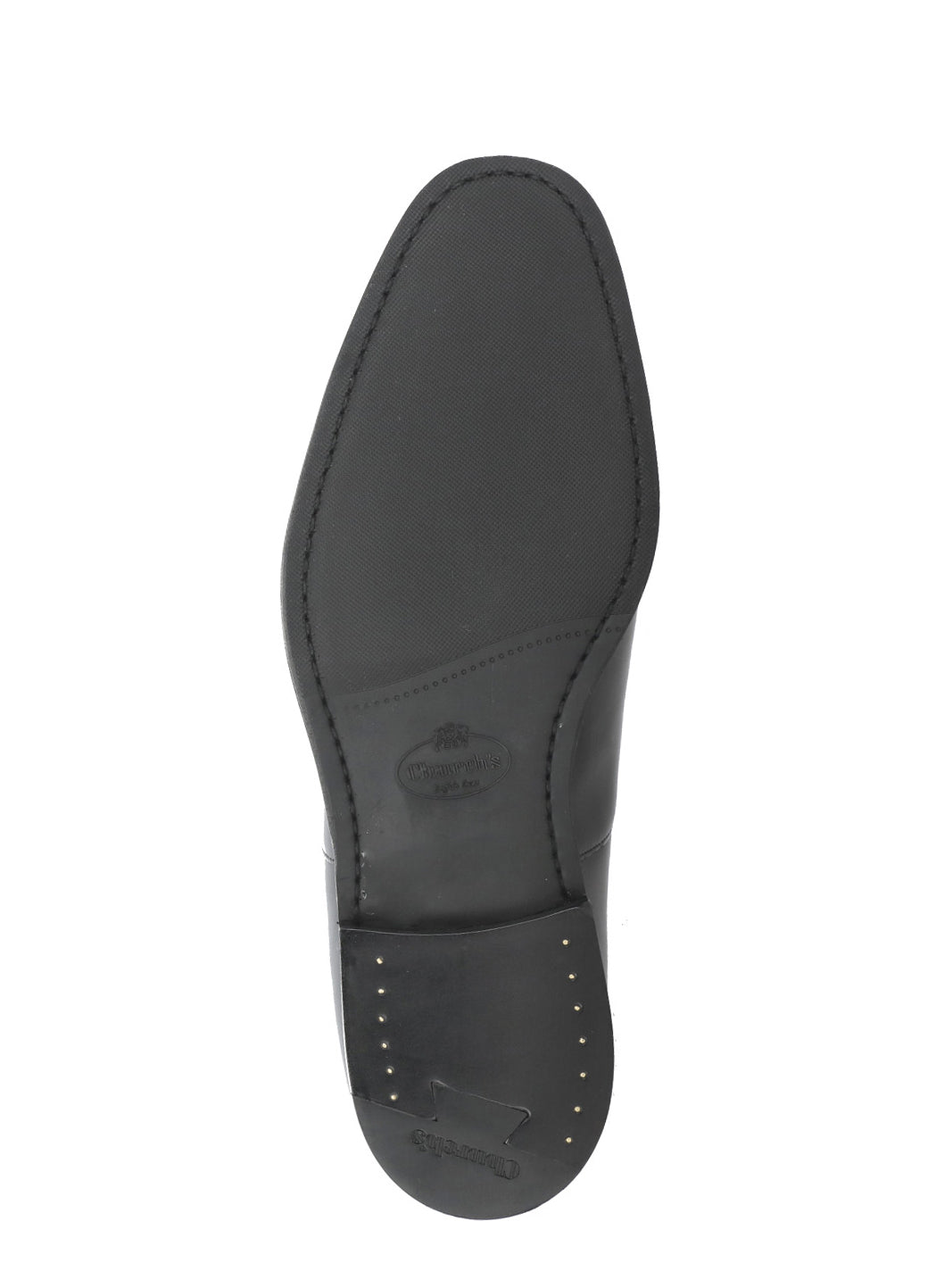 Churchs Flat Shoes Black Calf Leather