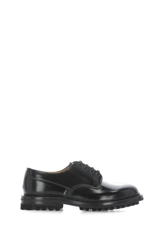 Churchs Flat shoes Black Calf Leather
